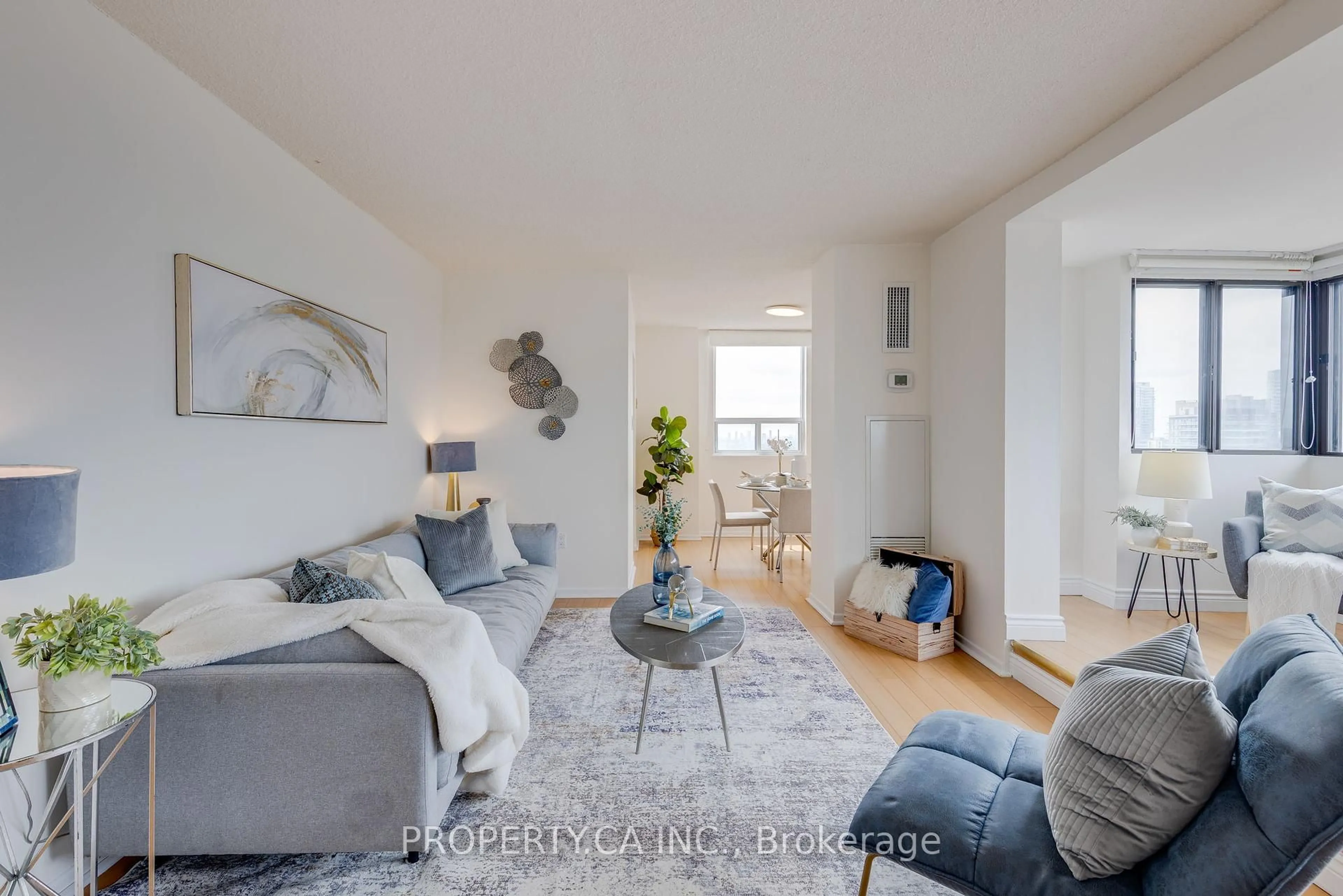Living room with furniture, unknown for 10 Muirhead Rd #2108, Toronto Ontario M2J 4P9
