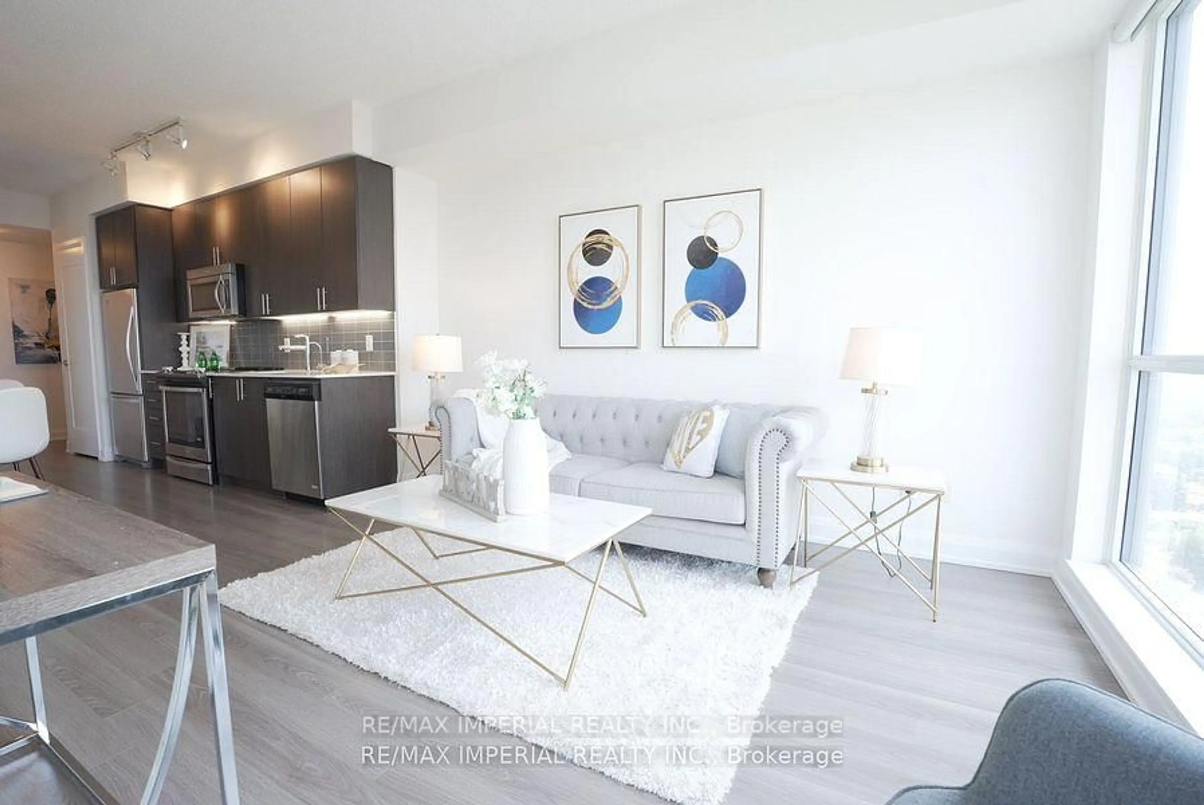 Living room with furniture, unknown for 18 Graydon Hall Dr #2303, Toronto Ontario M3A 2Z9