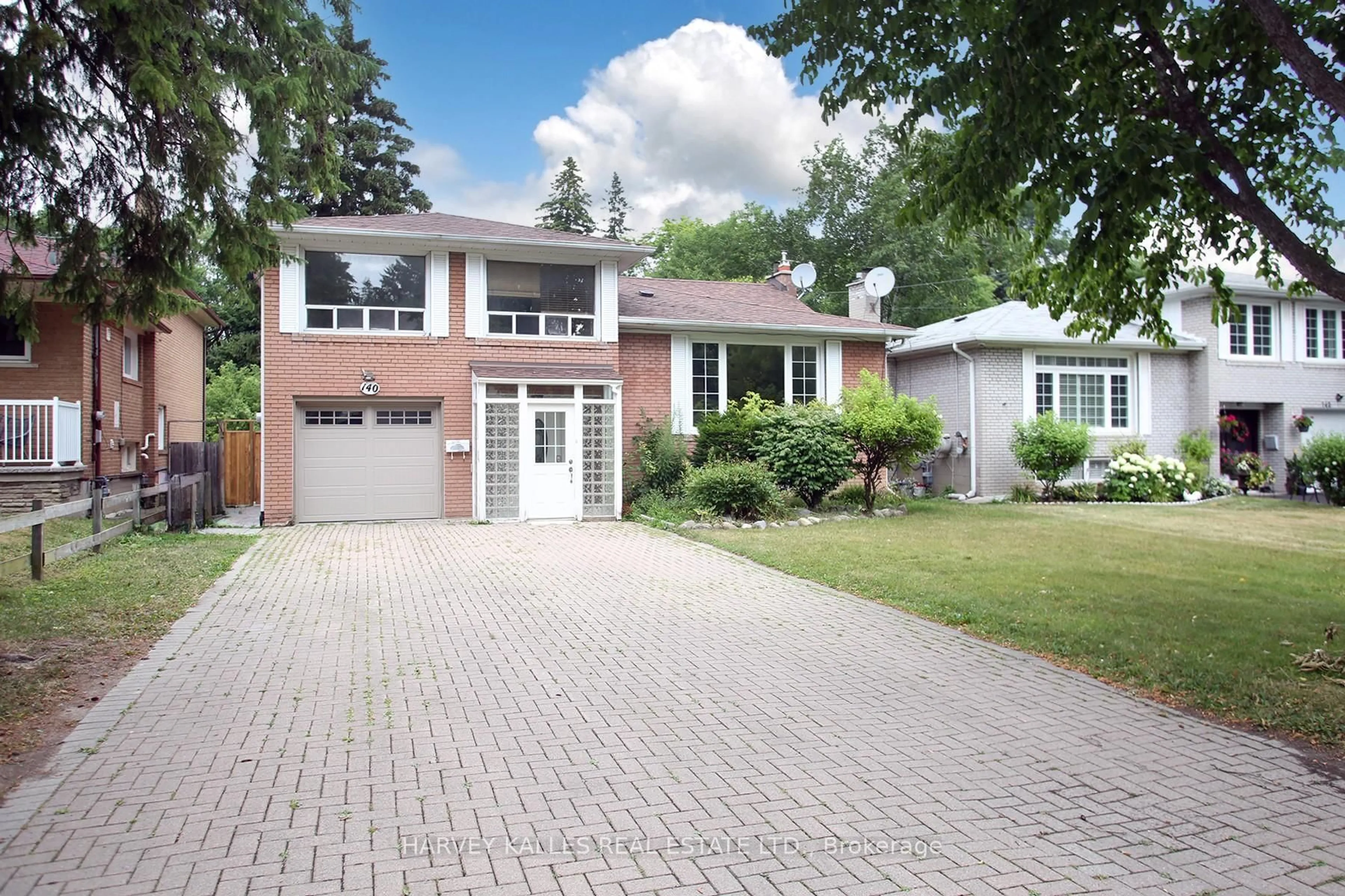 Home with brick exterior material, street for 140 Wedgewood Dr, Toronto Ontario M2M 2H7