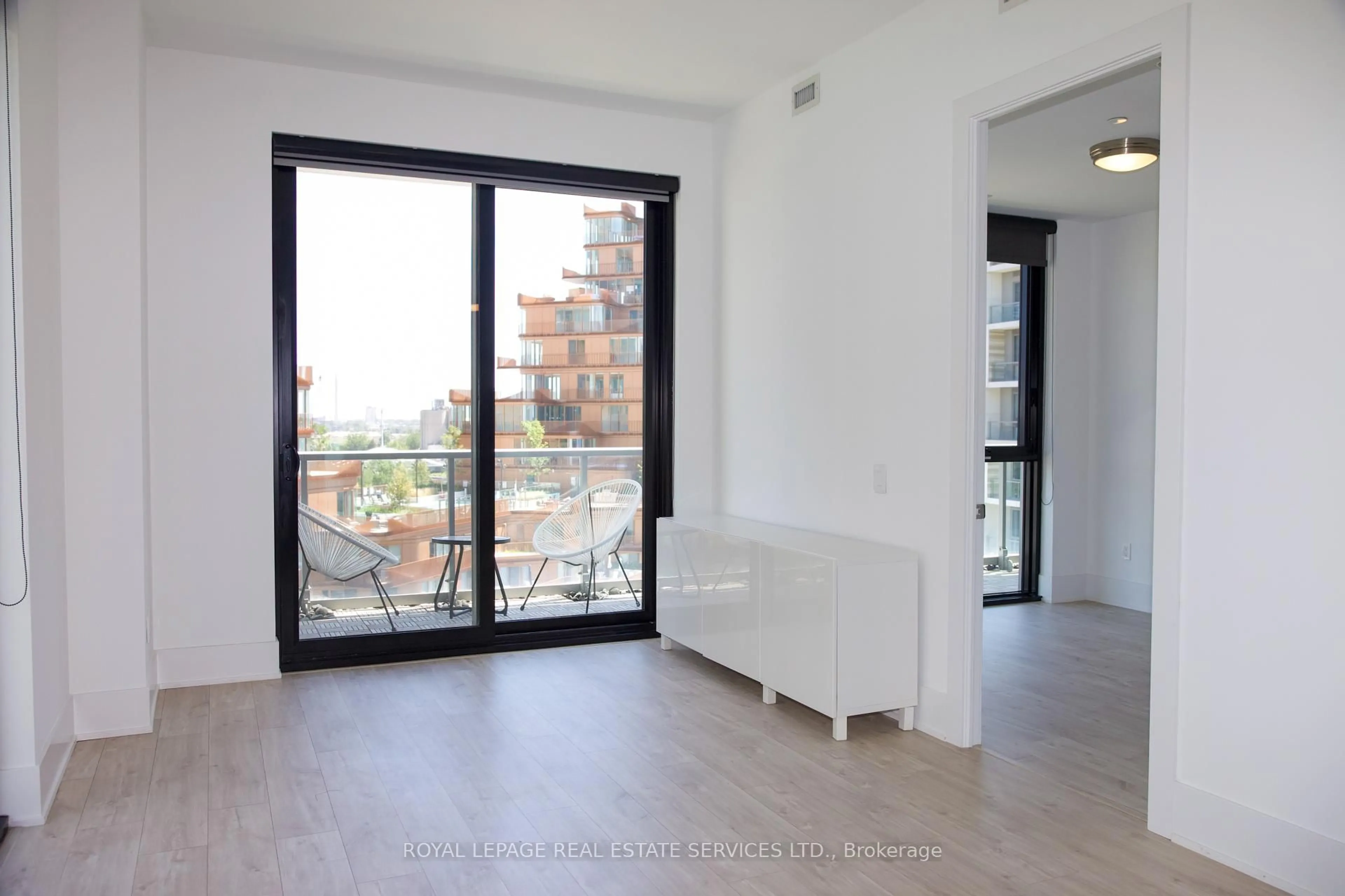 Balcony in the apartment, unknown for 118 Merchants' Wharf #922, Toronto Ontario M5A 0L3