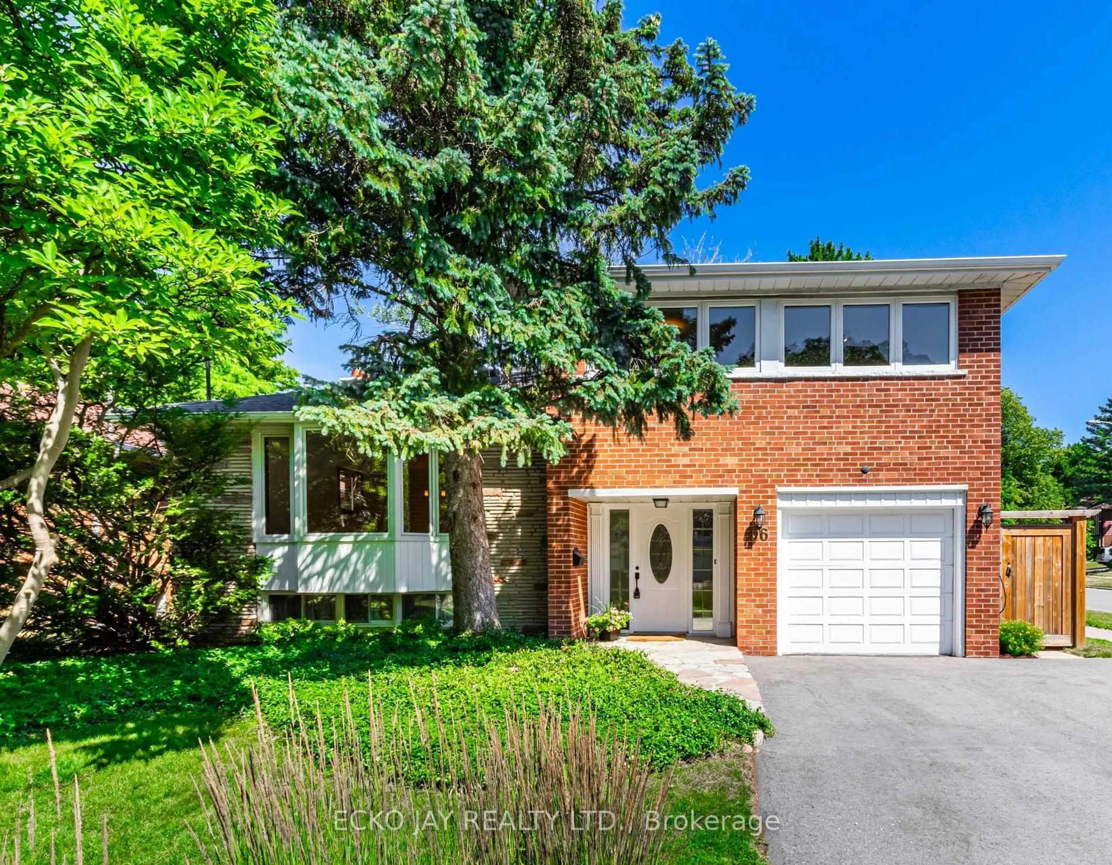 Home with brick exterior material, street for 66 Lesgay Cres, Toronto Ontario M2J 2J1