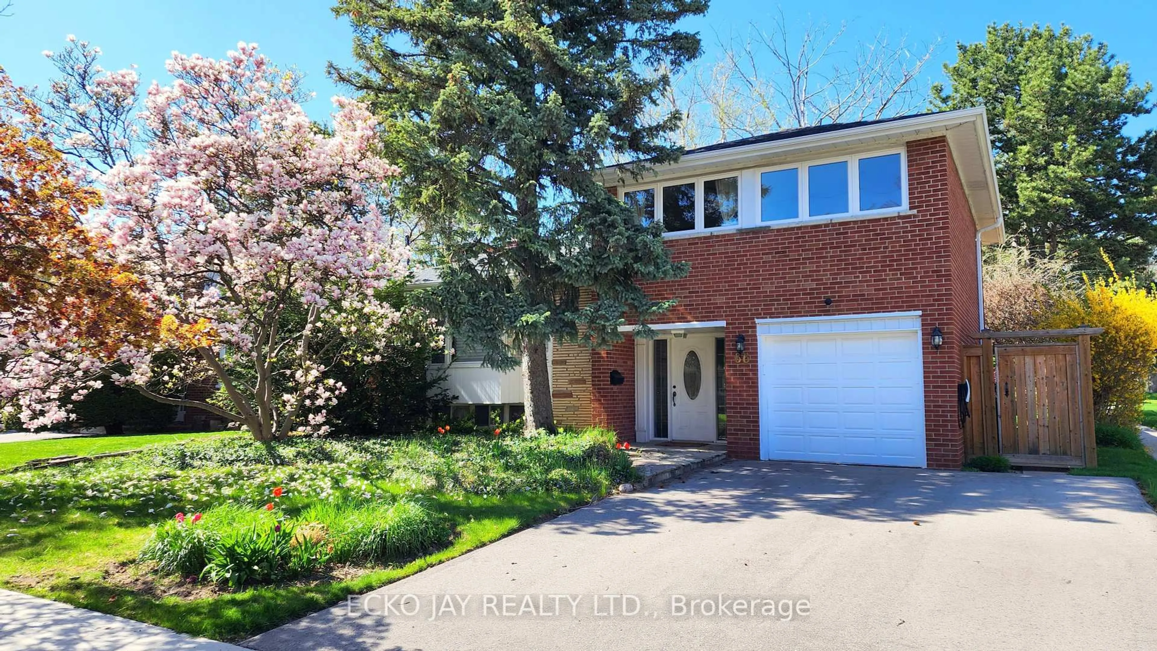 Home with brick exterior material, street for 66 Lesgay Cres, Toronto Ontario M2J 2J1