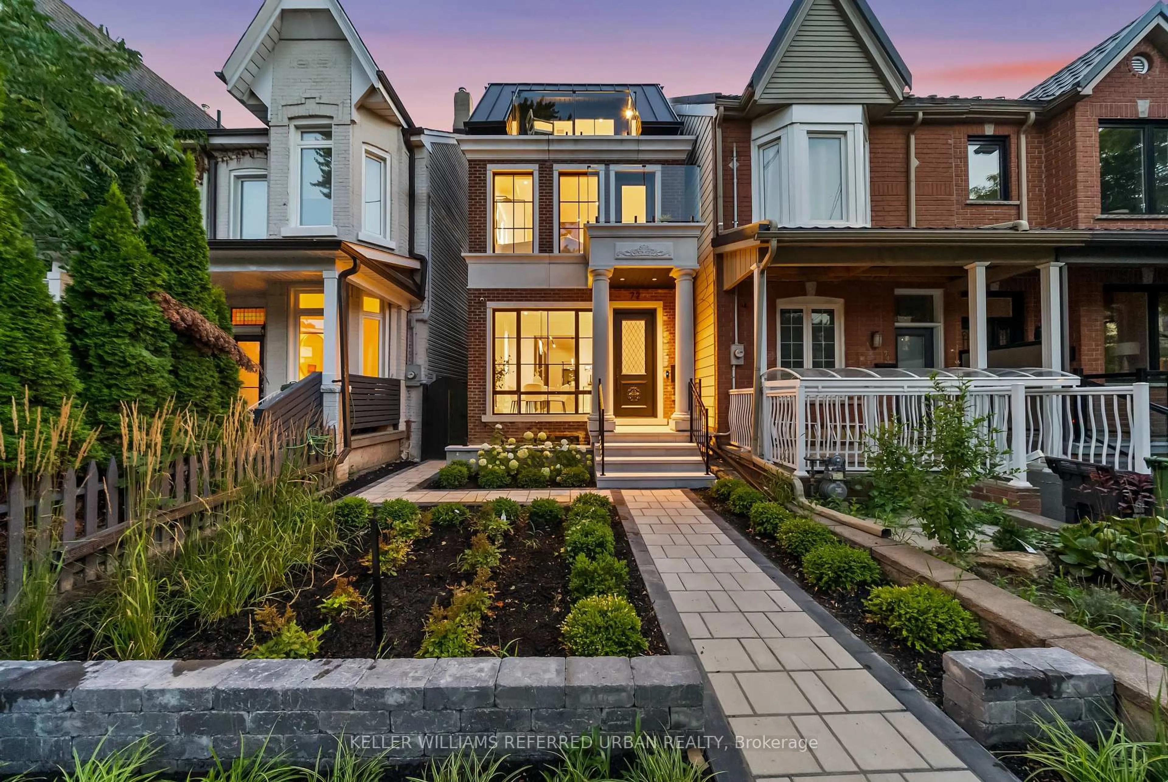 Home with brick exterior material, street for 72 Montrose Ave, Toronto Ontario M6J 2T7