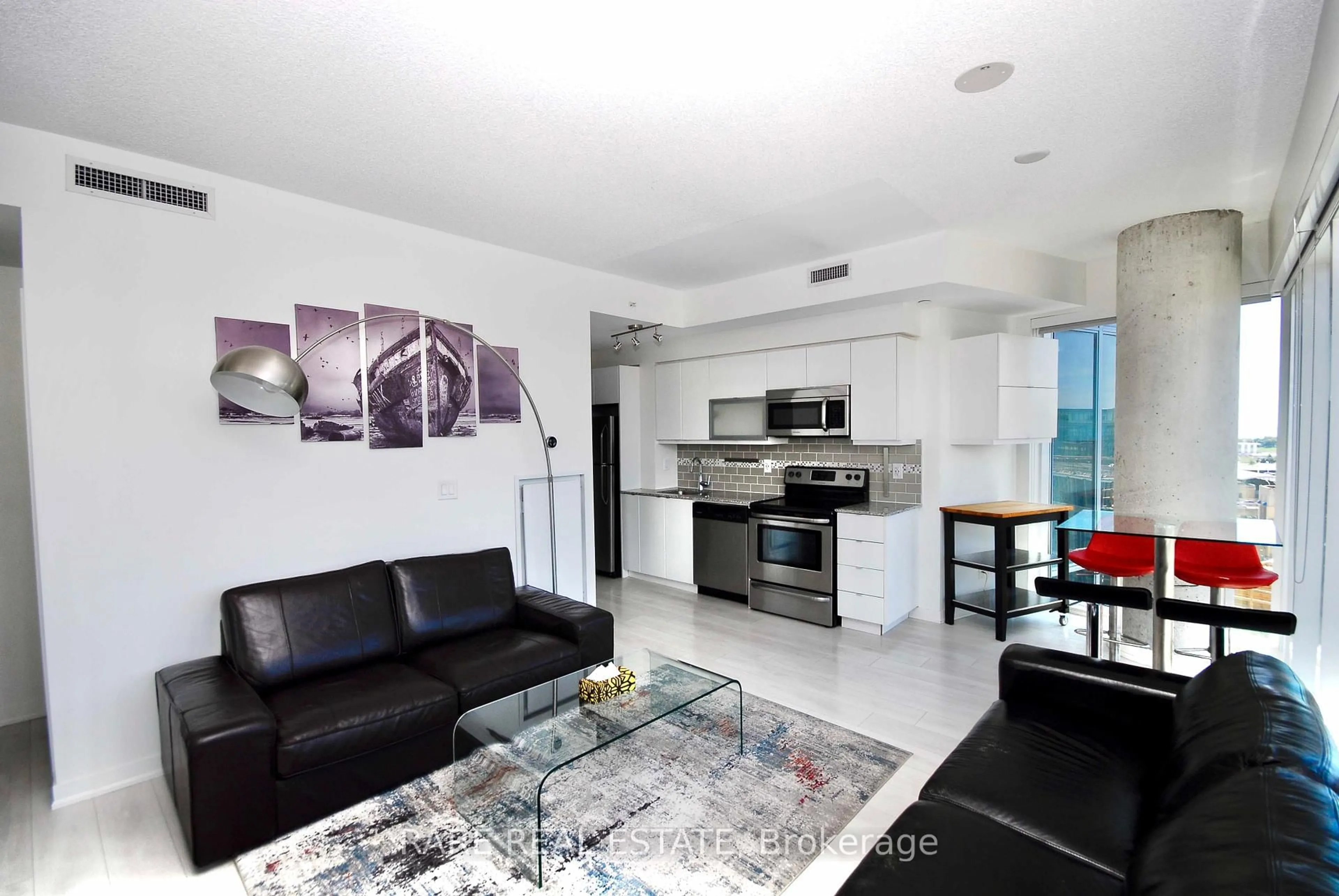 Living room with furniture, unknown for 150 East Liberty St #1112, Toronto Ontario M6K 3R5