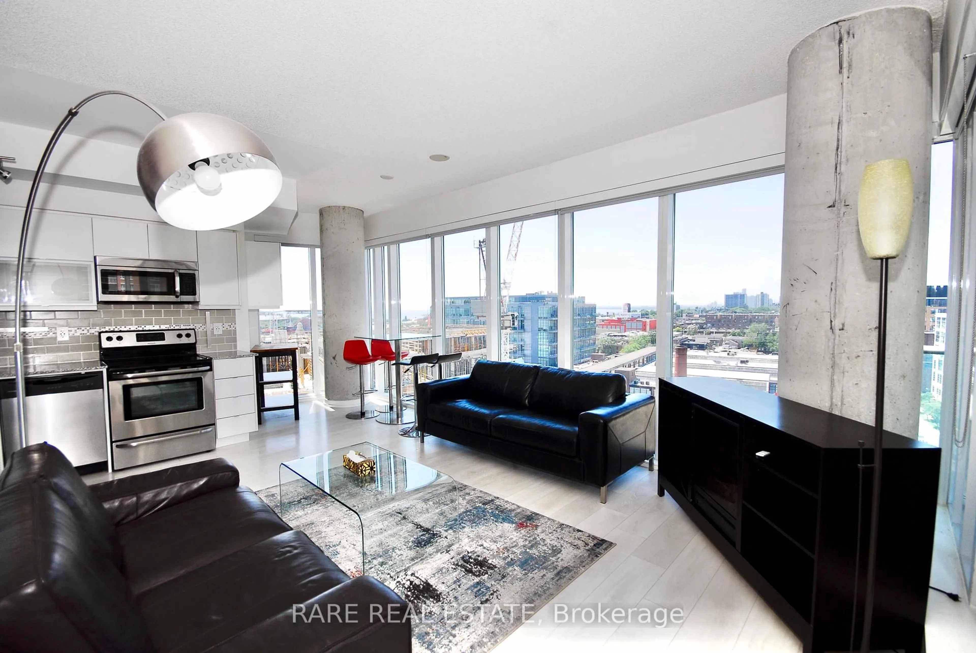 Living room with furniture, unknown for 150 East Liberty St #1112, Toronto Ontario M6K 3R5