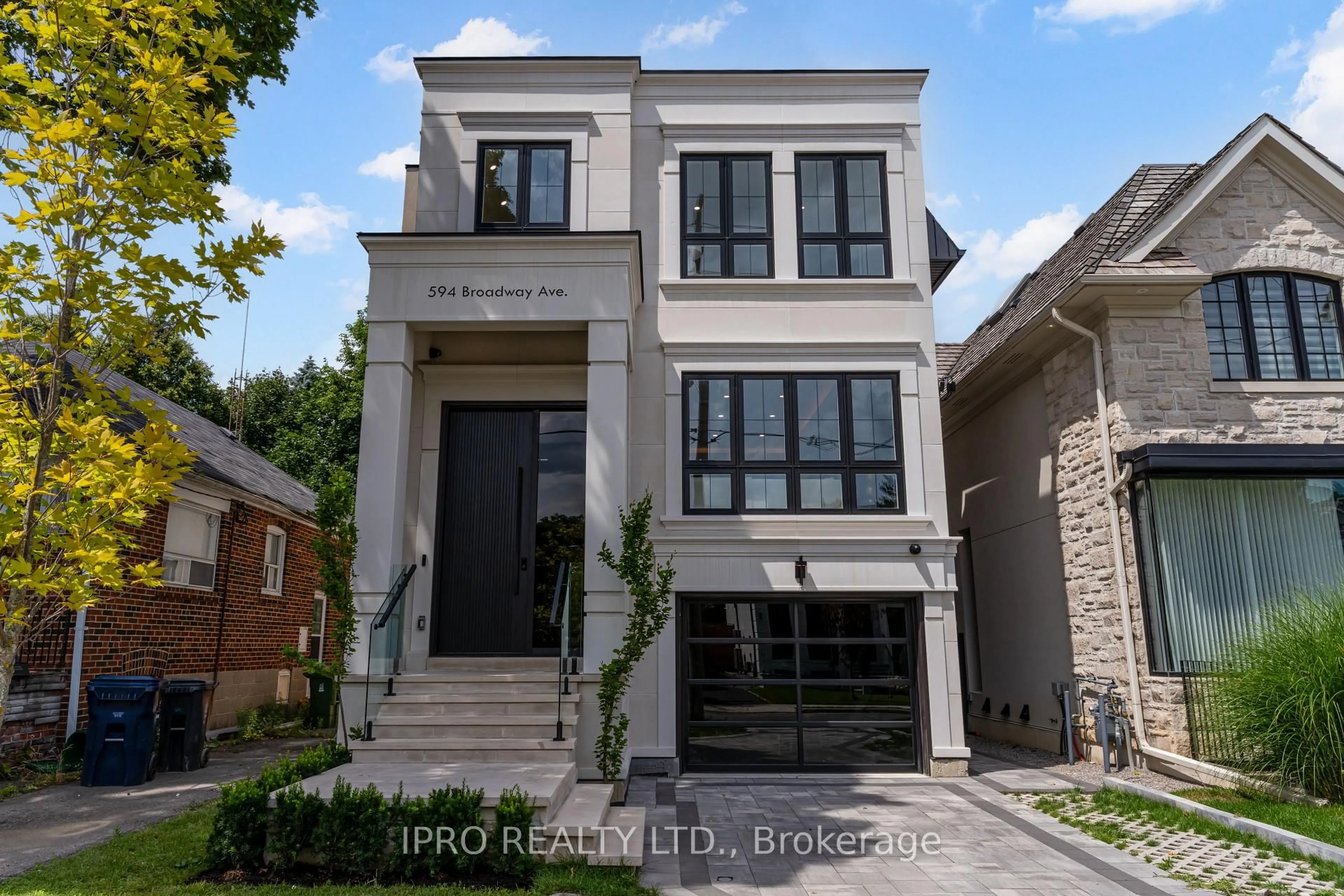 Home with brick exterior material, street for 594 Broadway Ave, Toronto Ontario M4G 2S5