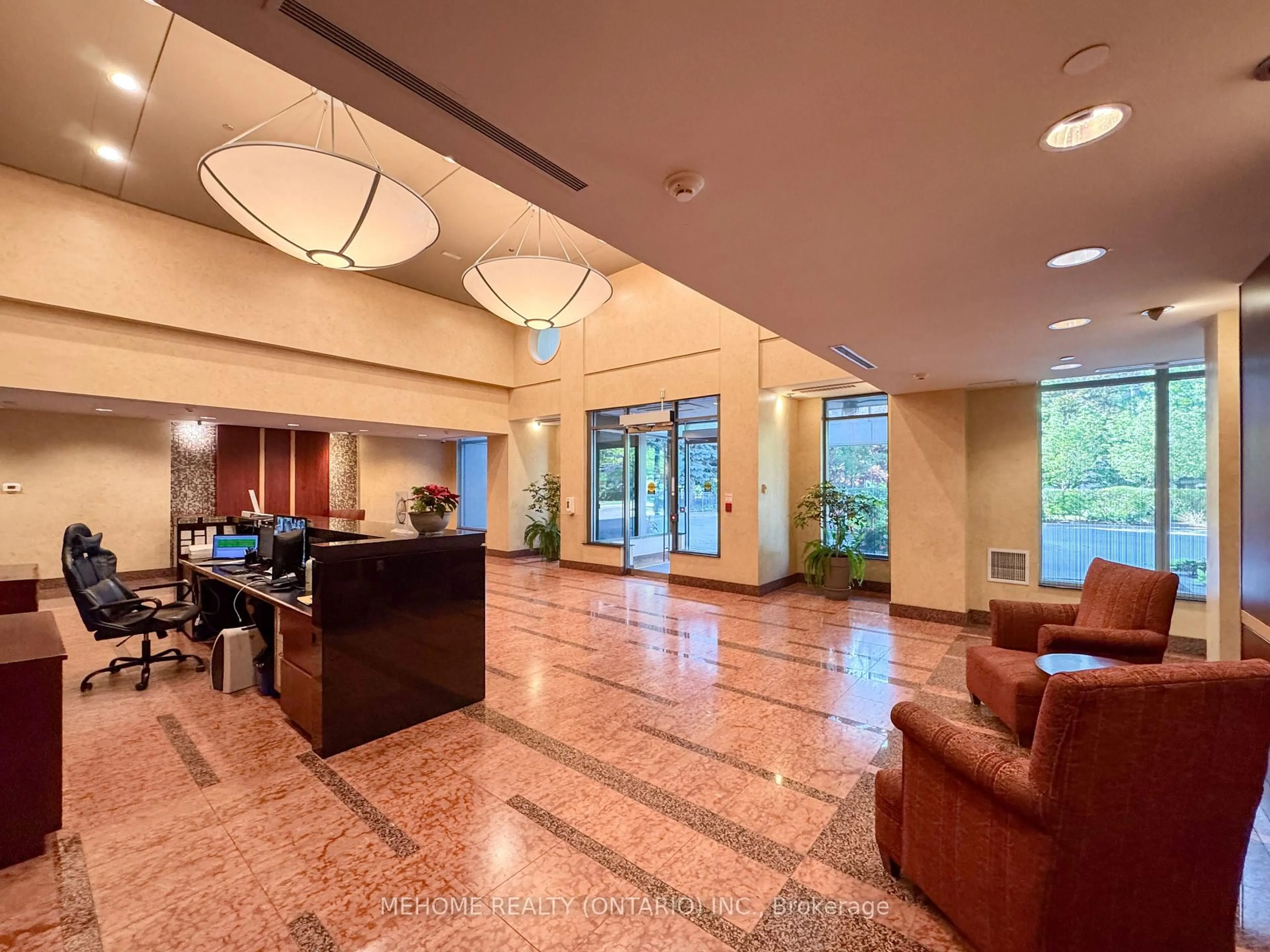 Lobby for 21 Hillcrest Ave #1804, Toronto Ontario M2N 3N4