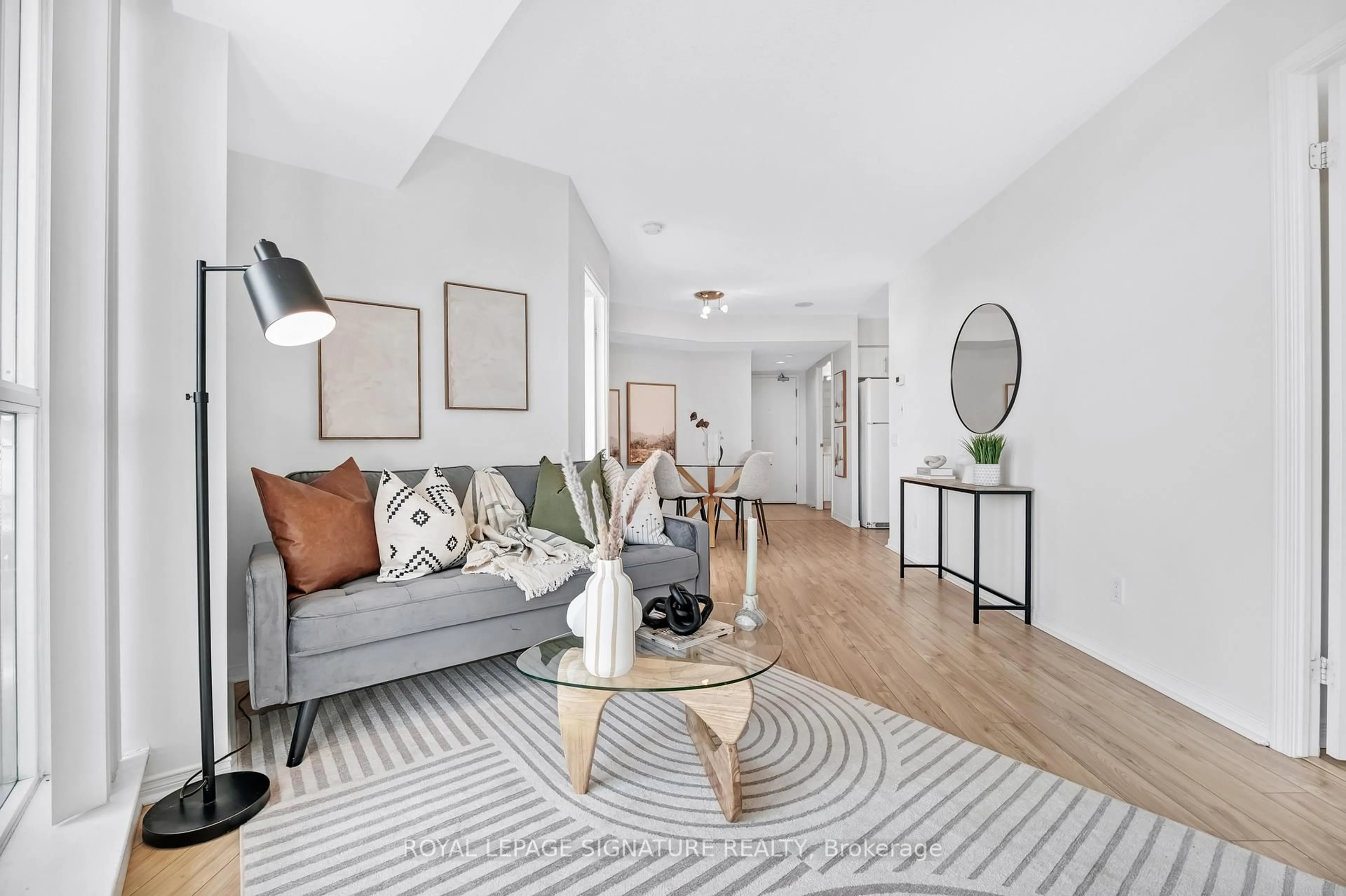 Living room with furniture, unknown for 30 Harrison Garden Blvd #2703, Toronto Ontario M2N 7A9