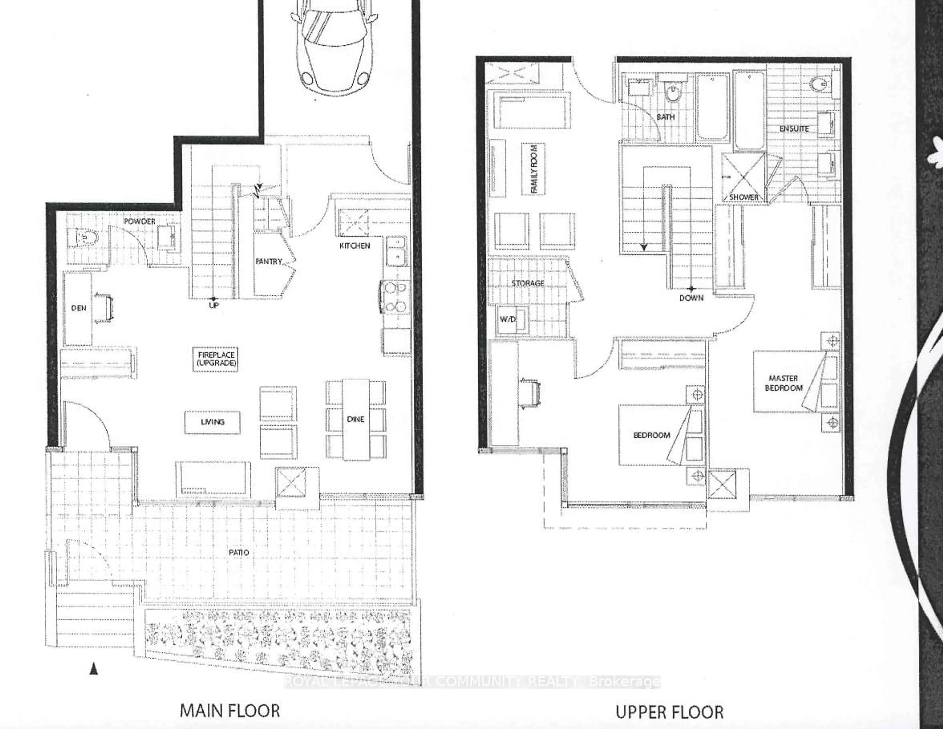 Floor plan for 40 Fort York Blvd, Toronto Ontario M5V 3Z3