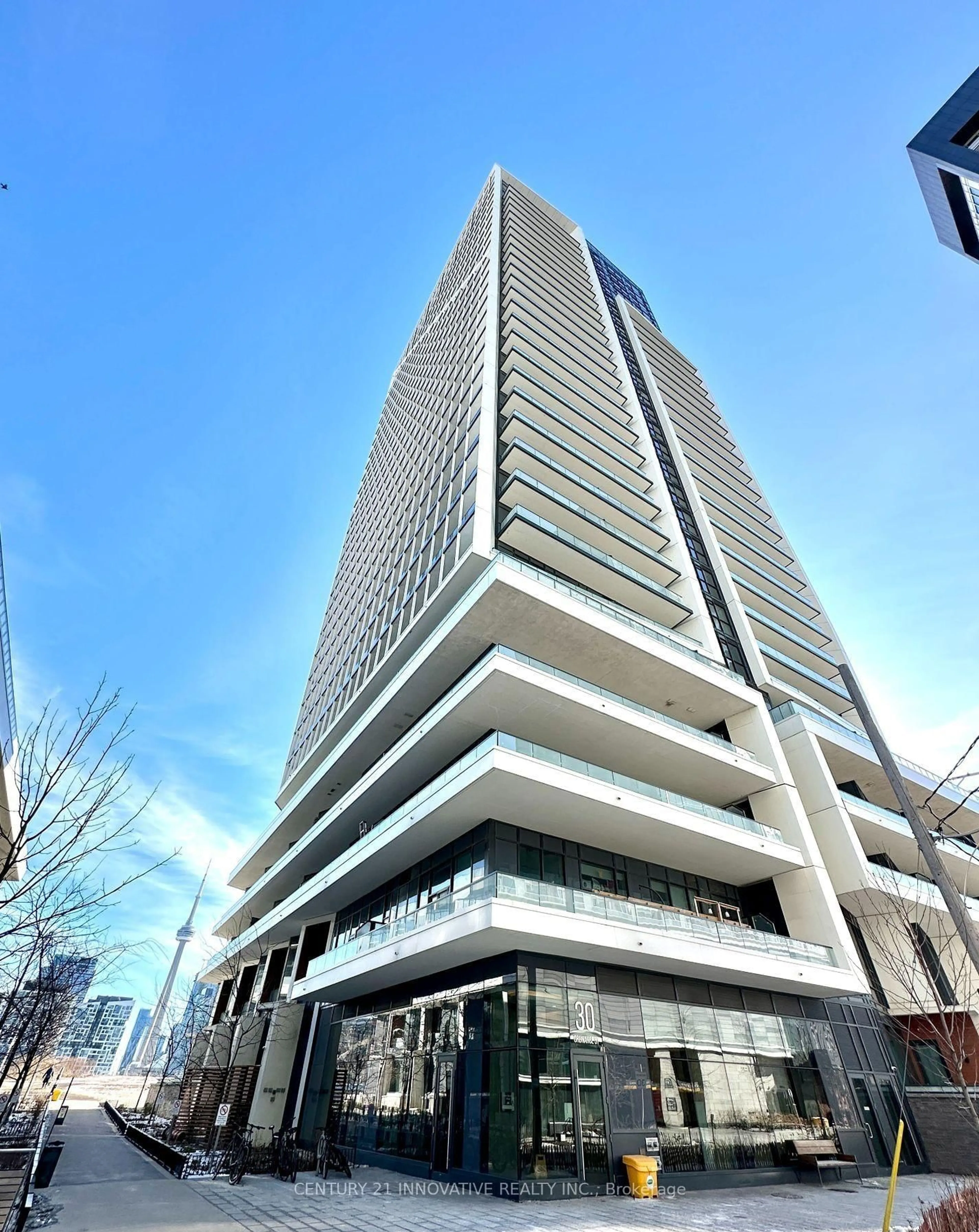 Indoor foyer for 30 Ordnance St #1607, Toronto Ontario M6K 0C8