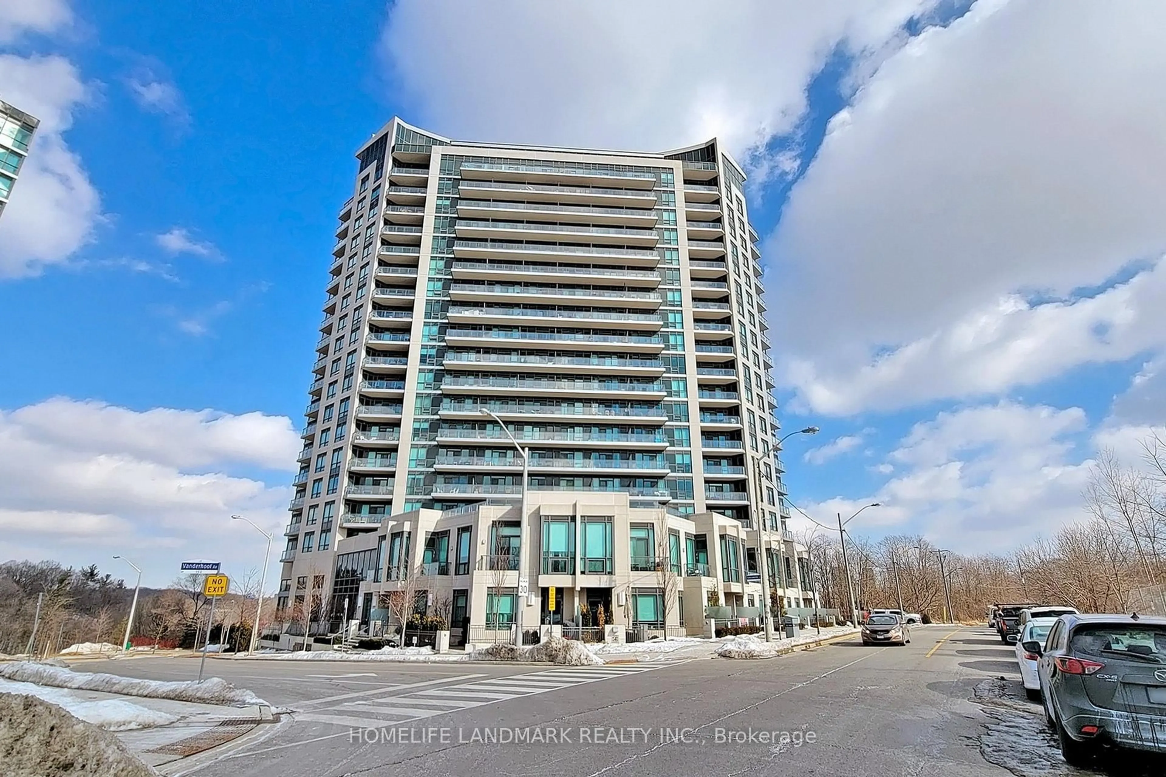 Indoor foyer for 160 Vanderhoof Ave #316, Toronto Ontario M4G 0B7