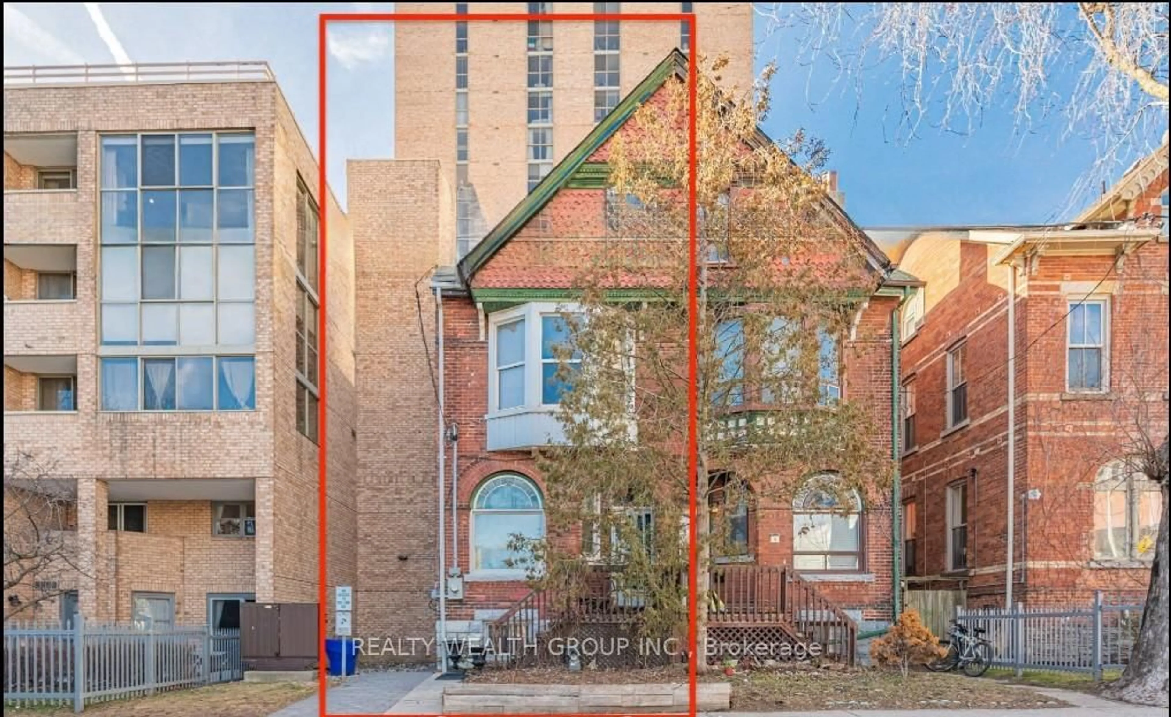 Home with brick exterior material, building for 74 Homewood Ave, Toronto Ontario M4Y 2K3