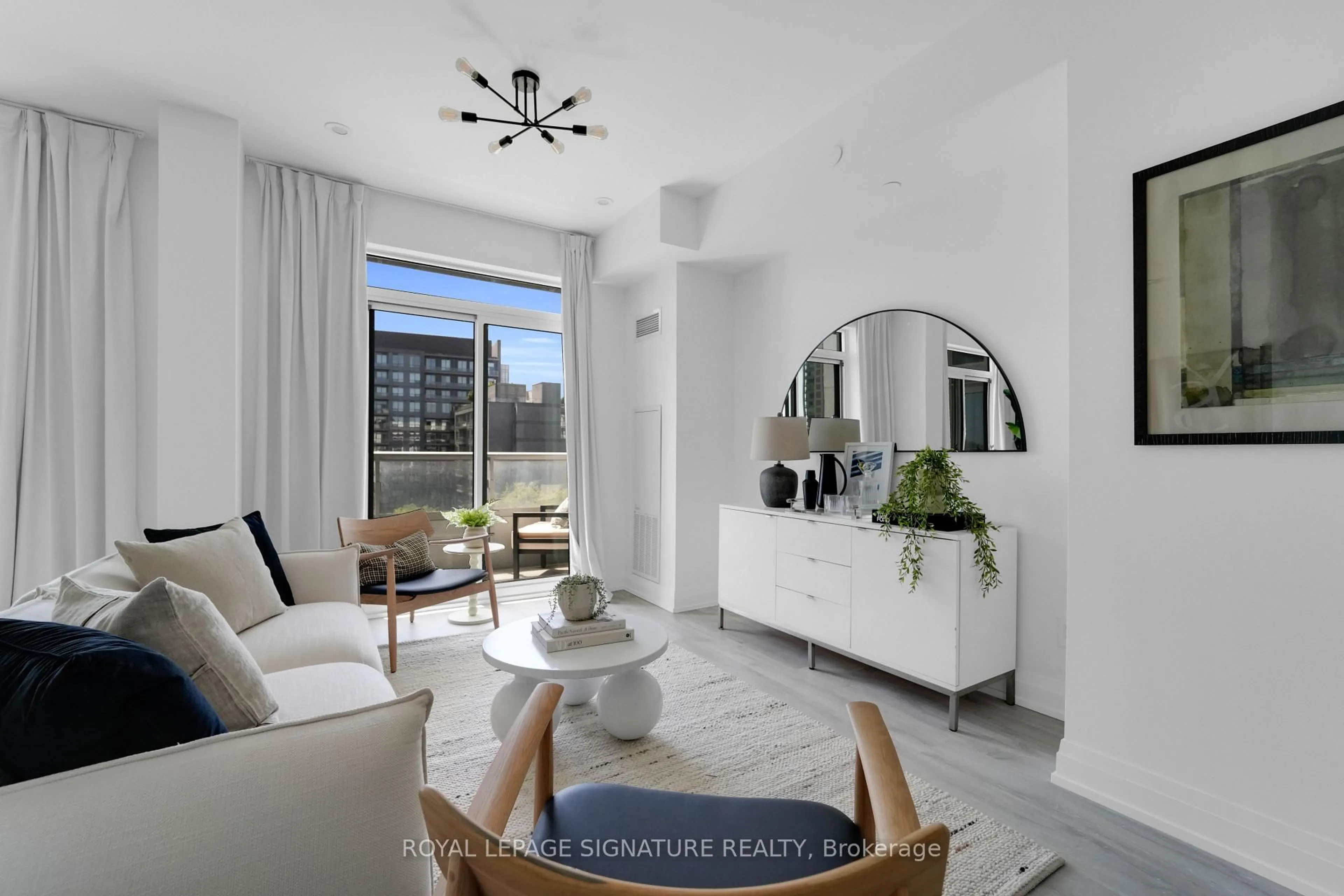 Living room with furniture, unknown for 591 Sheppard Ave #910, Toronto Ontario M2K 1B4