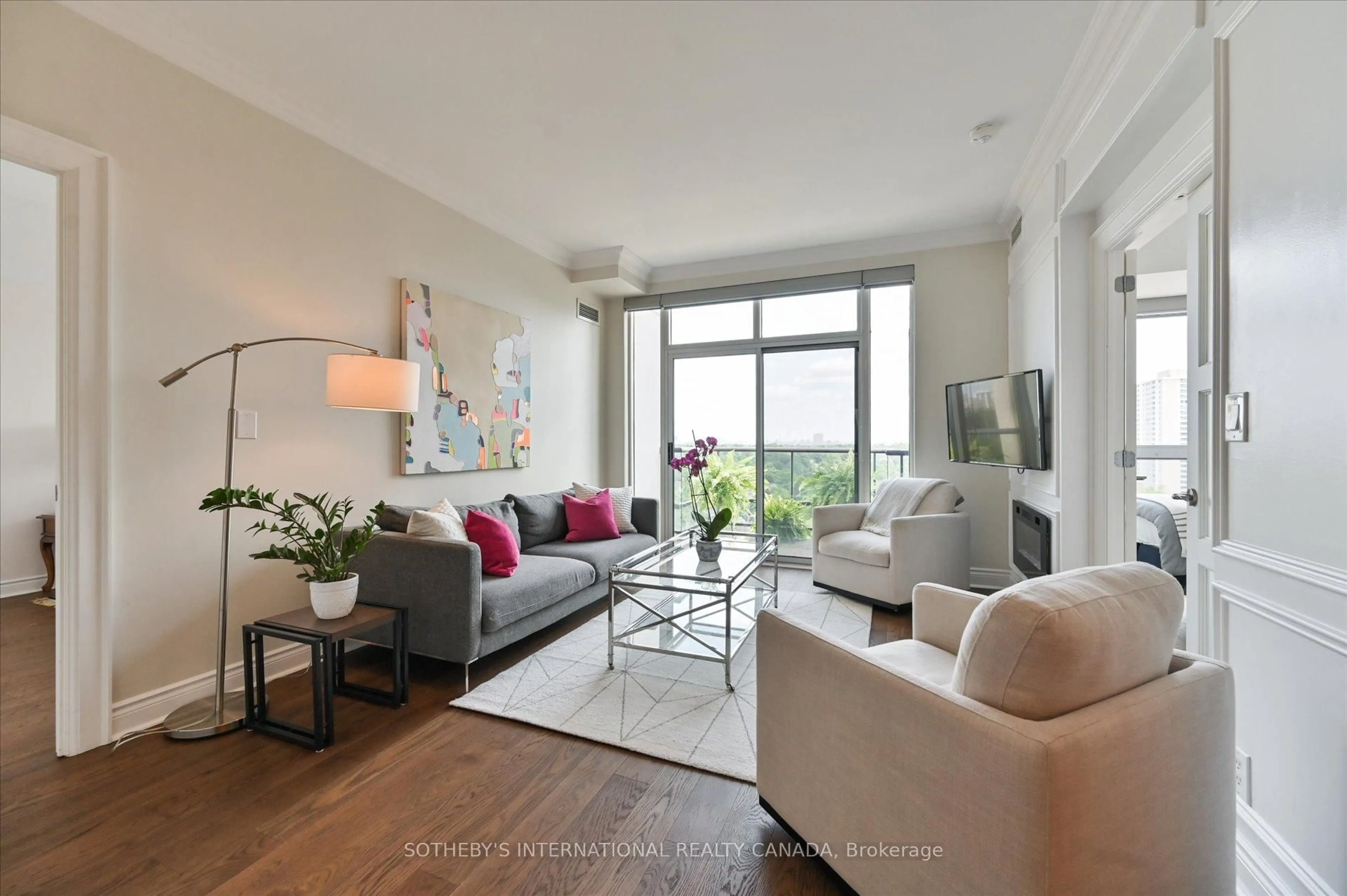 Living room with furniture, unknown for 10 Delisle Ave #1101, Toronto Ontario M4V 3C6