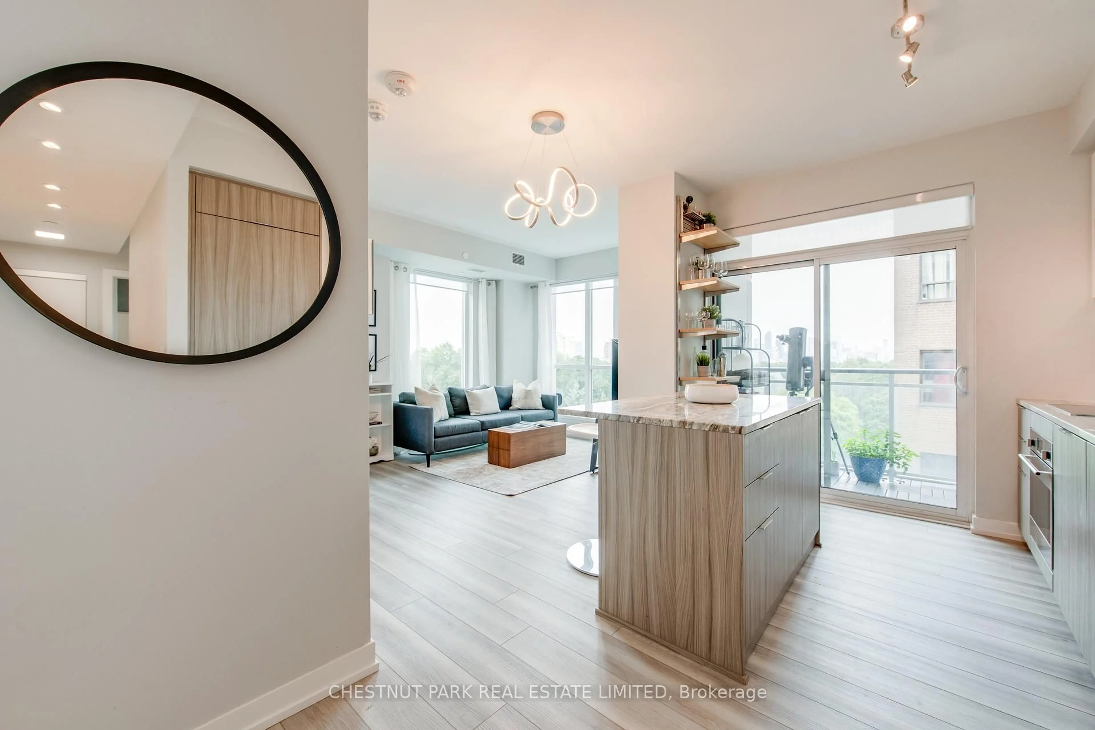 Open concept kitchen, unknown for 223 St. Clair Ave #614, Toronto Ontario M4V 0A5