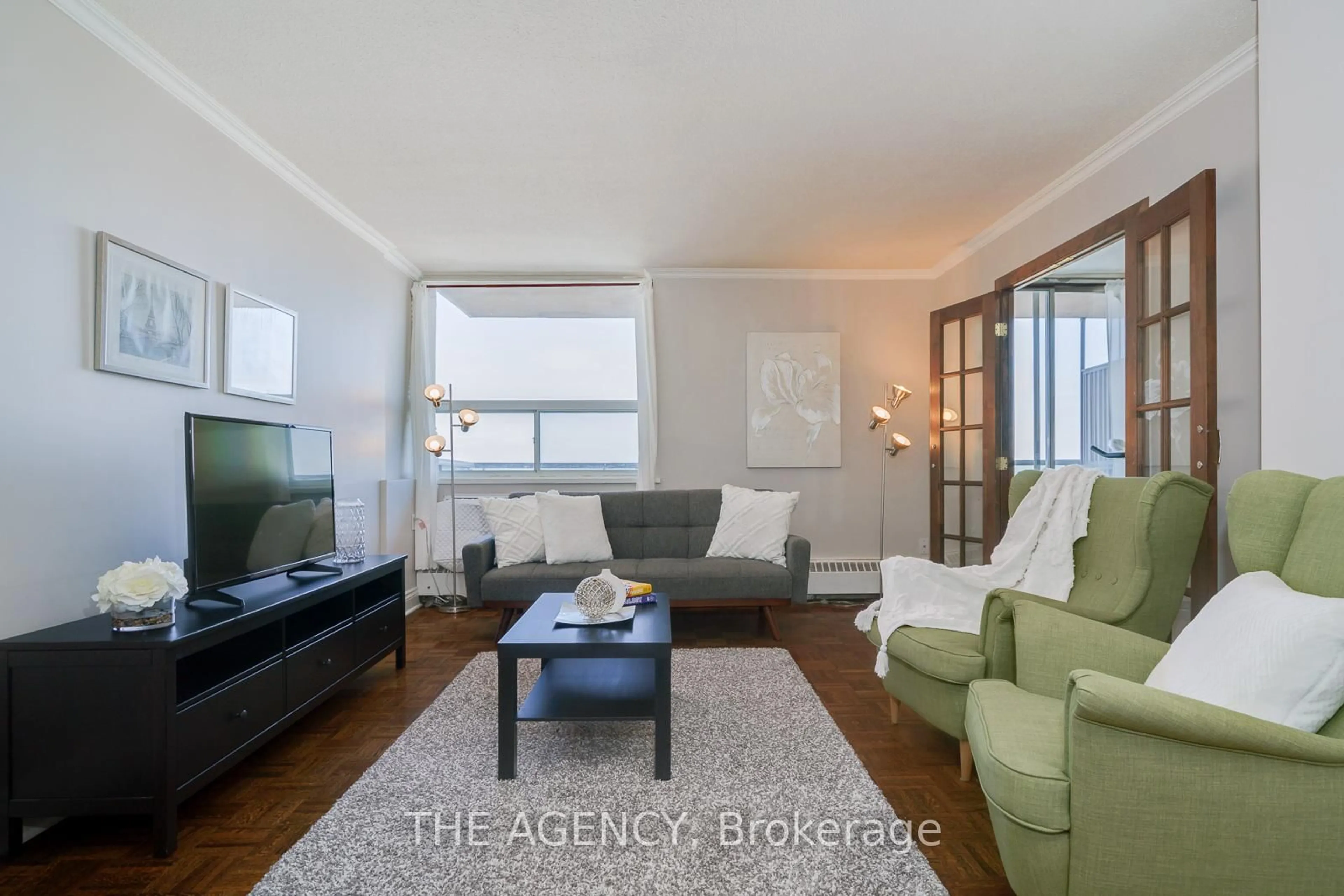 Living room with furniture, unknown for 5949 Yonge St #1504, Toronto Ontario M2M 3V8