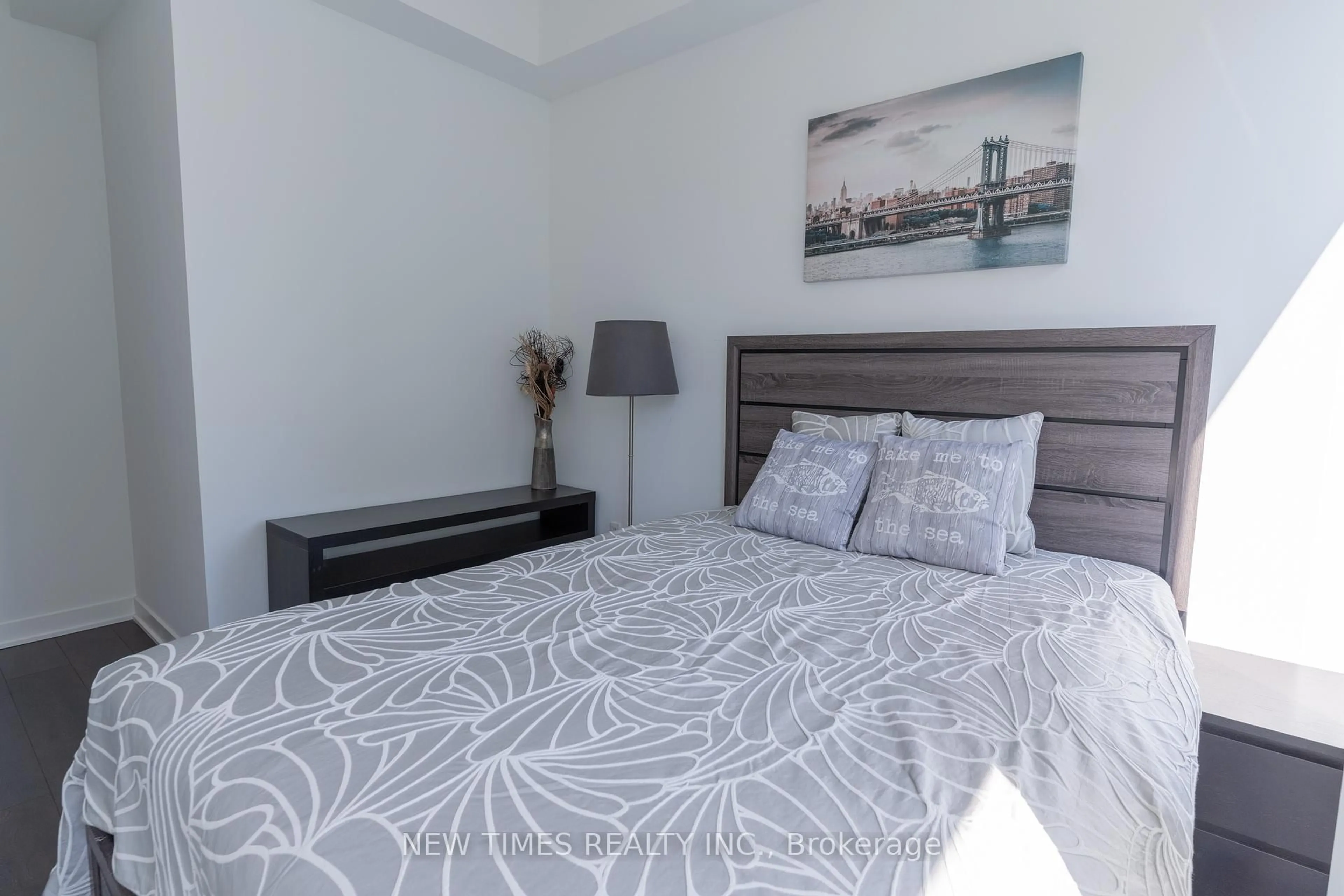 Bedroom with bed, unknown for 125 Blue Jays Way #3808, Toronto Ontario M5V 0N5