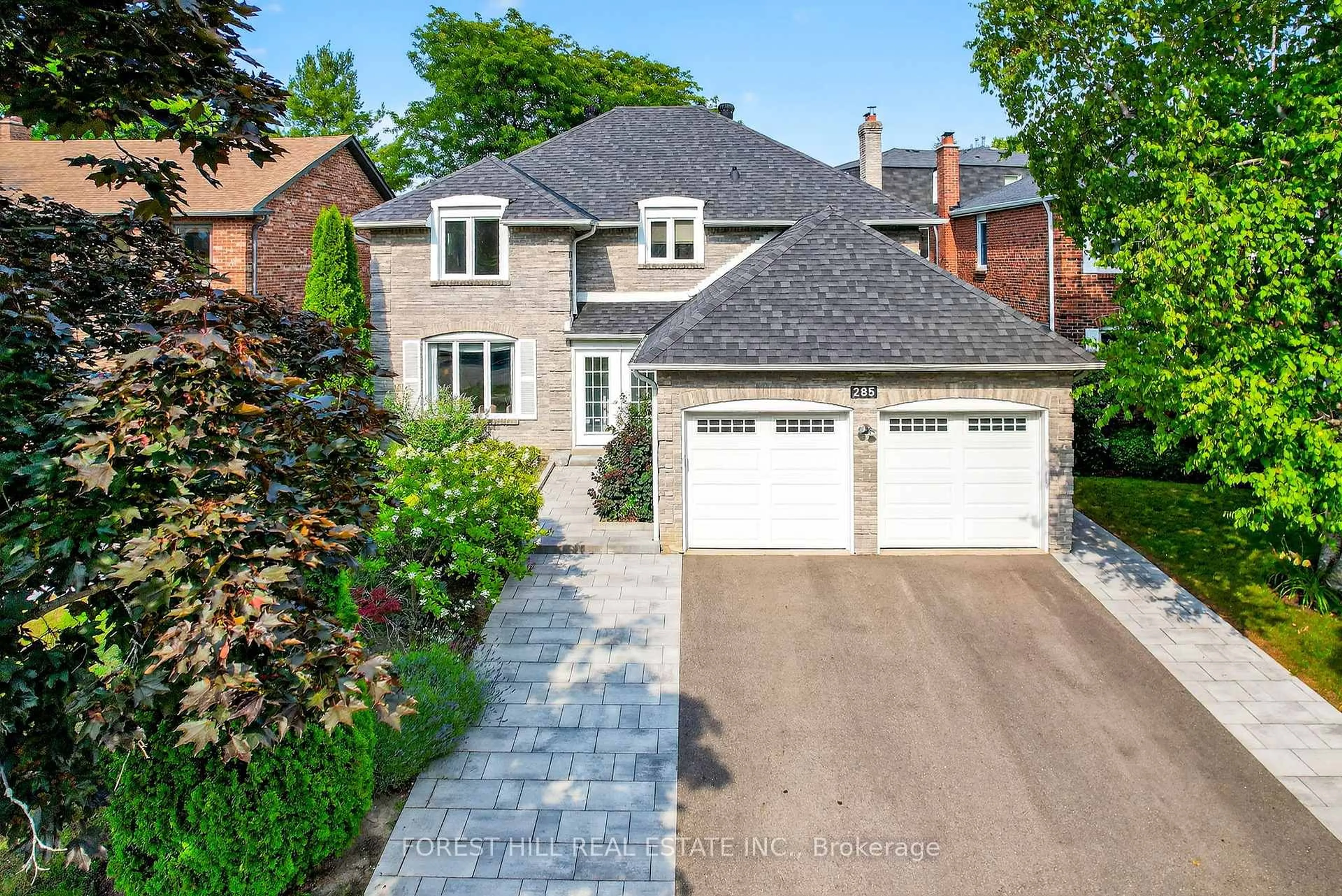Home with brick exterior material, street for 285 Hidden Tr, Toronto Ontario M2R 3S7