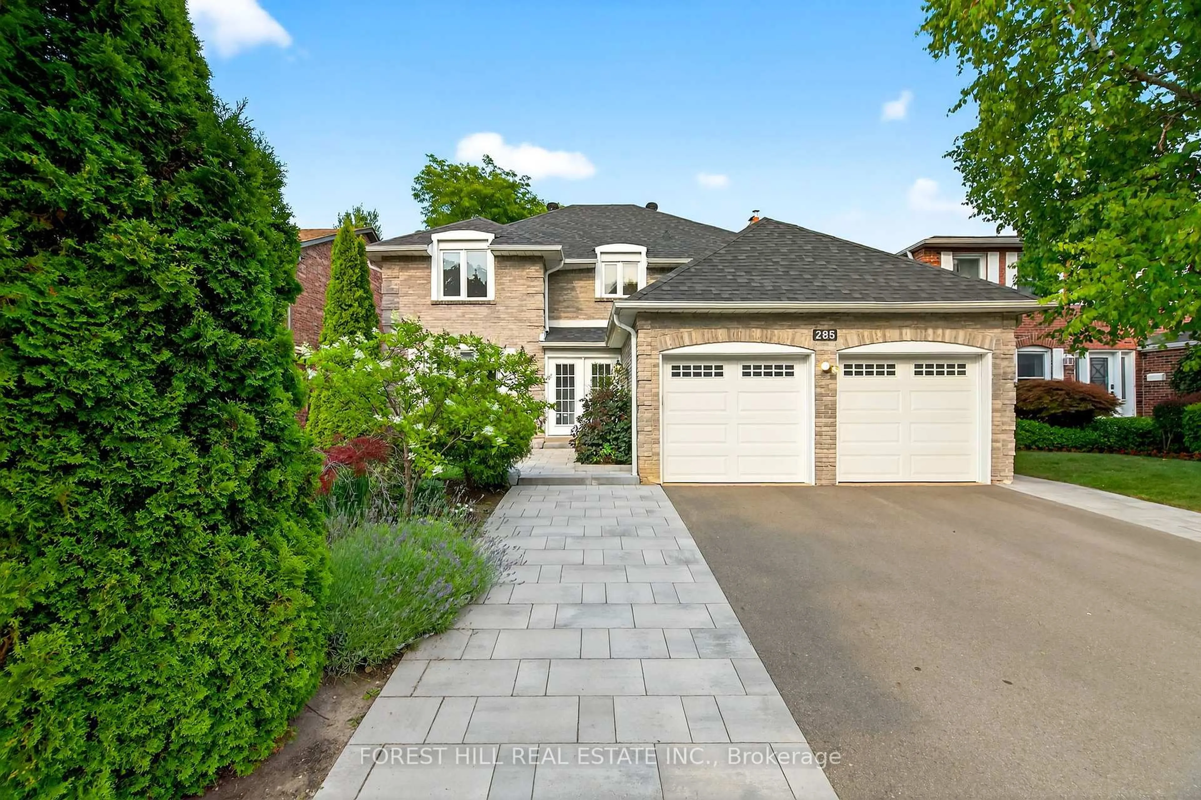 Home with brick exterior material, street for 285 Hidden Tr, Toronto Ontario M2R 3S7