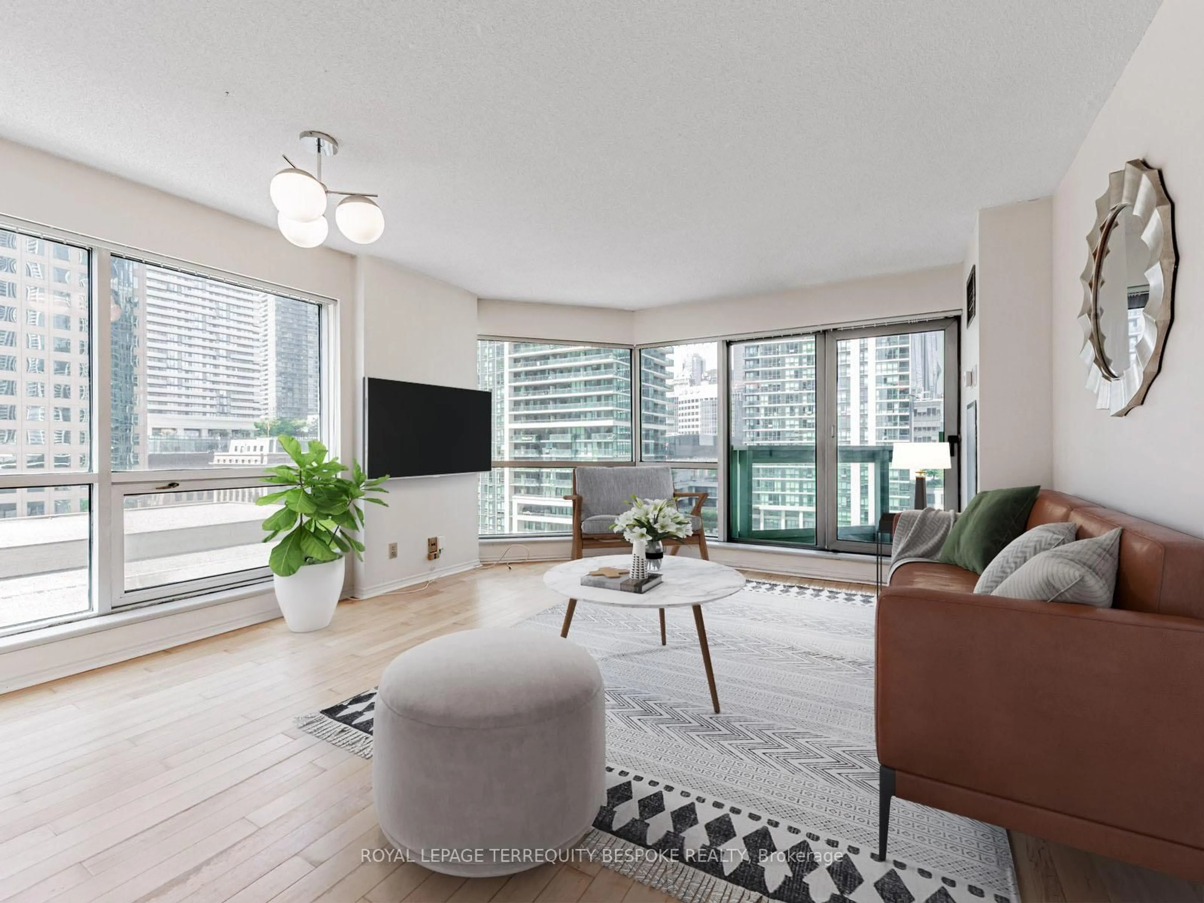 Living room with furniture, unknown for 10 Queens Quay #811, Toronto Ontario M5J 2R9