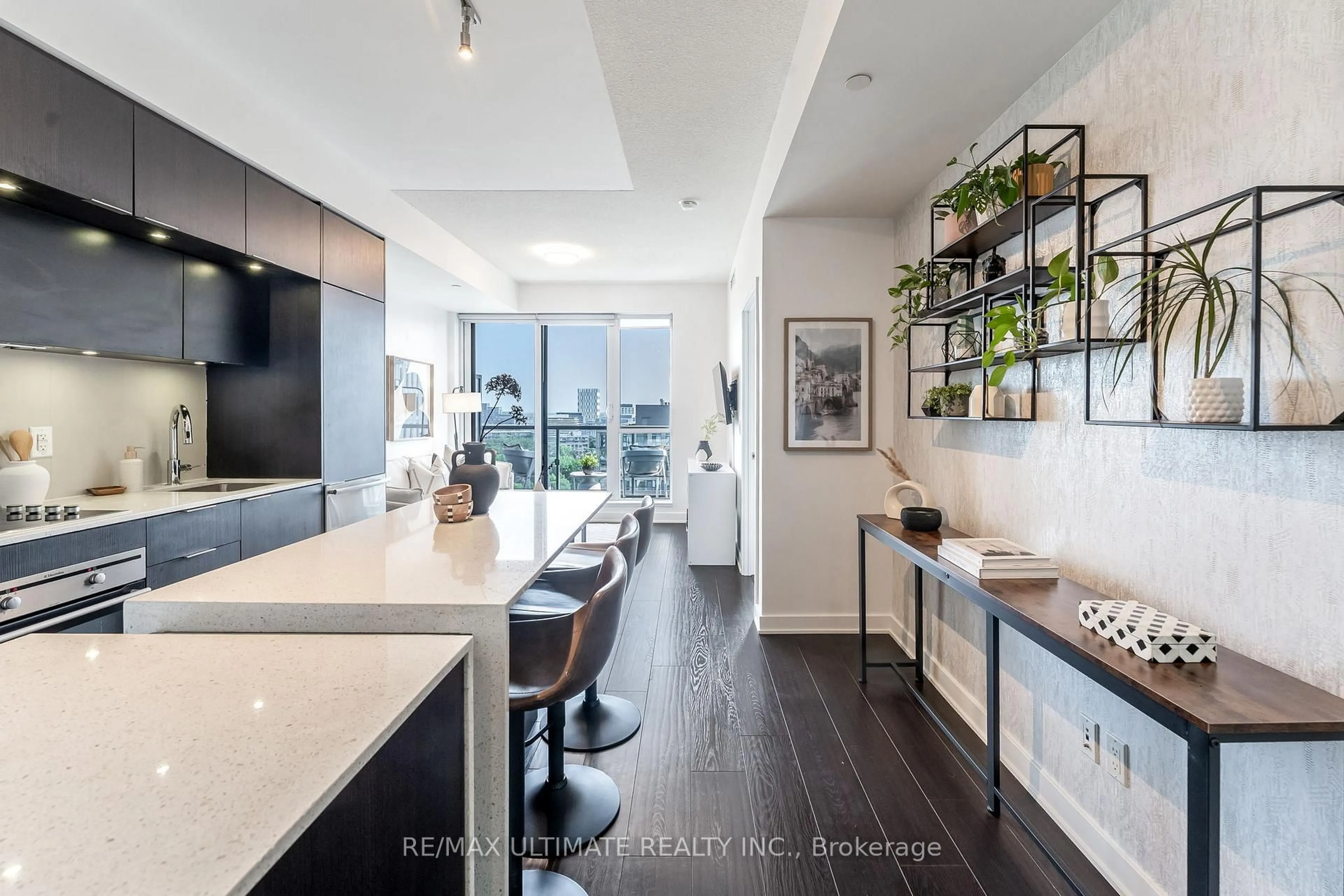 Open concept kitchen, unknown for 170 sumach St #1404, Toronto Ontario M5A 0C3