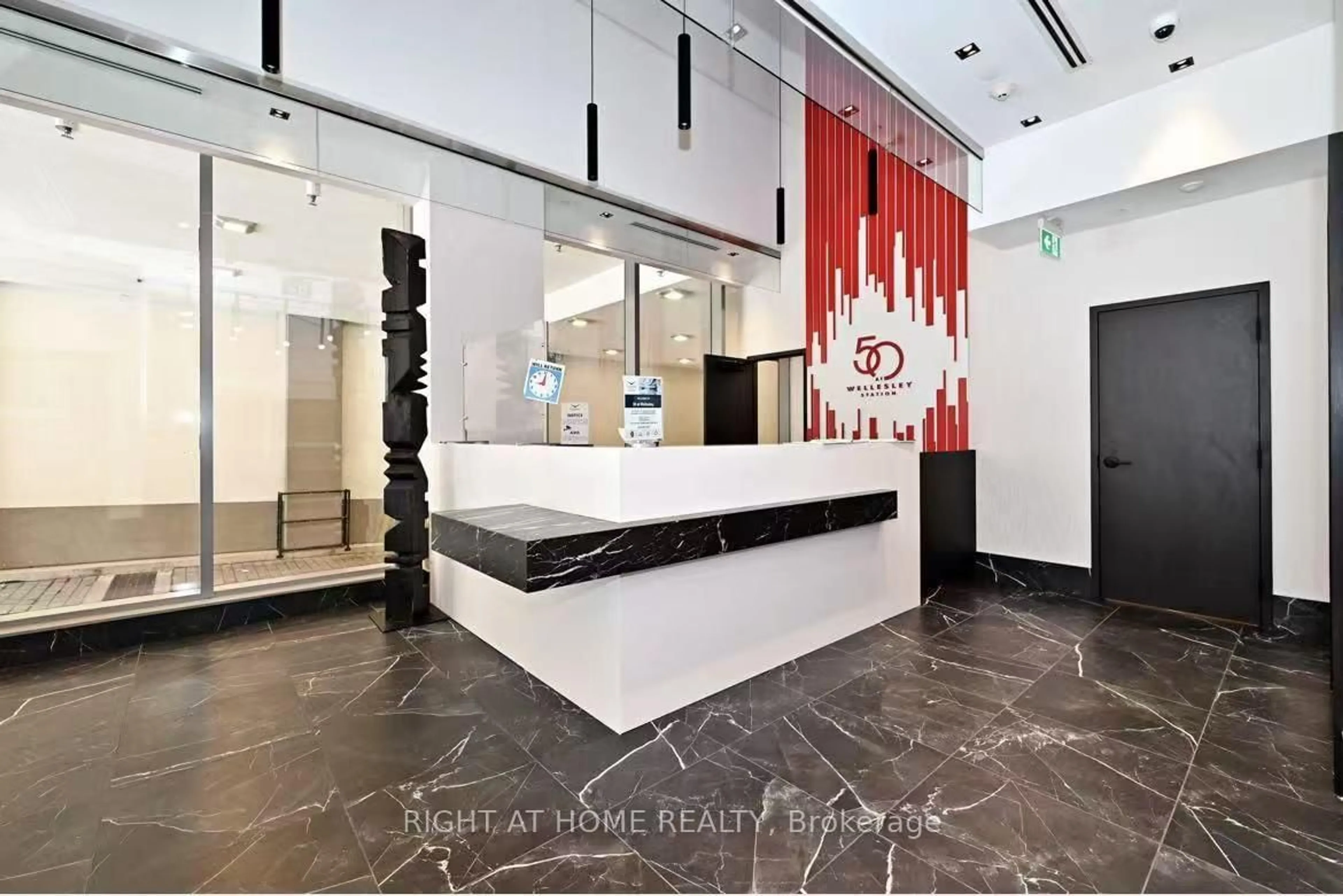 Lobby for 50 Wellesley St #305, Toronto Ontario M4Y 0C8