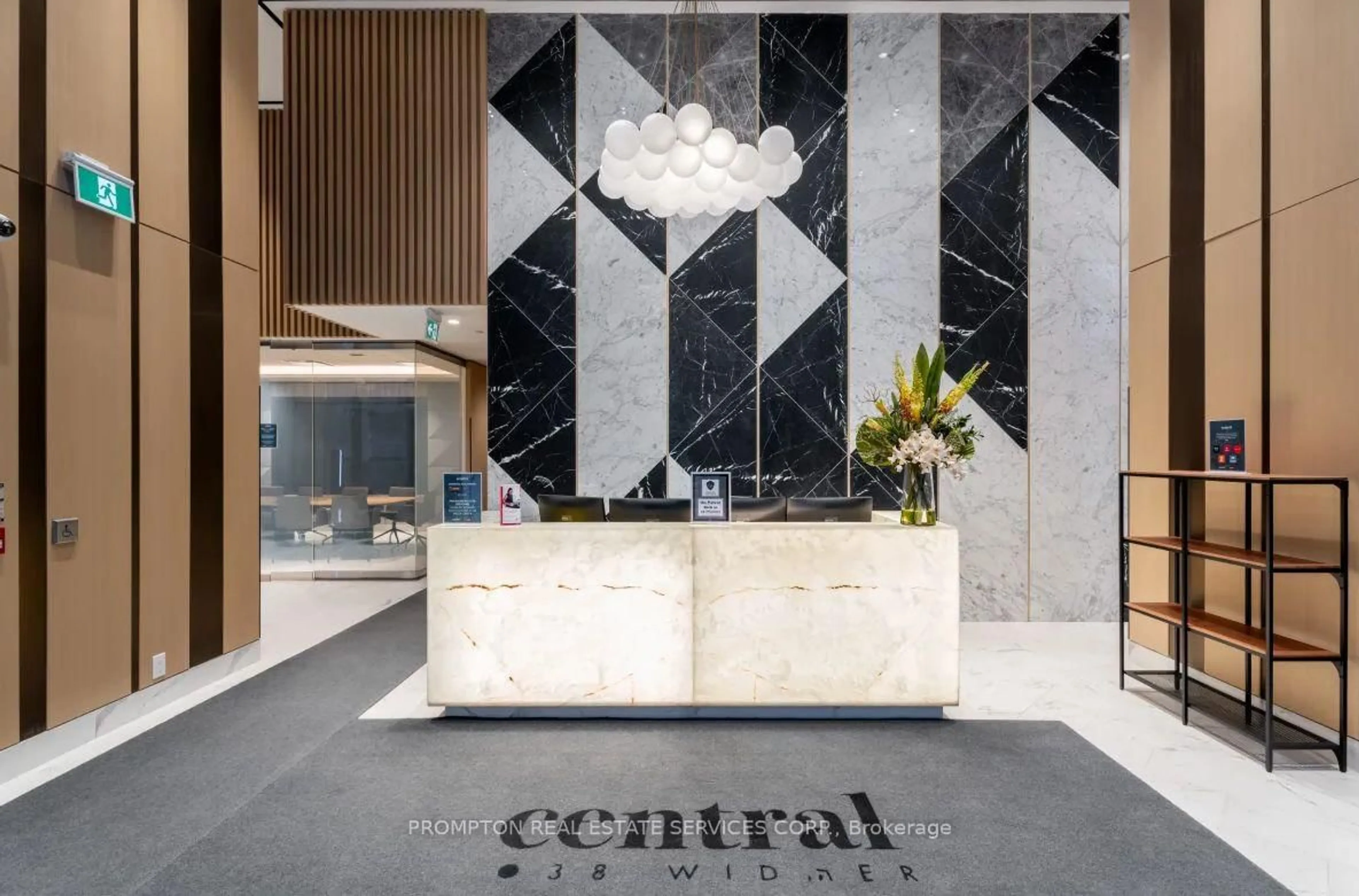Lobby for 38 Widmer St #3702, Toronto Ontario M5V 0P7