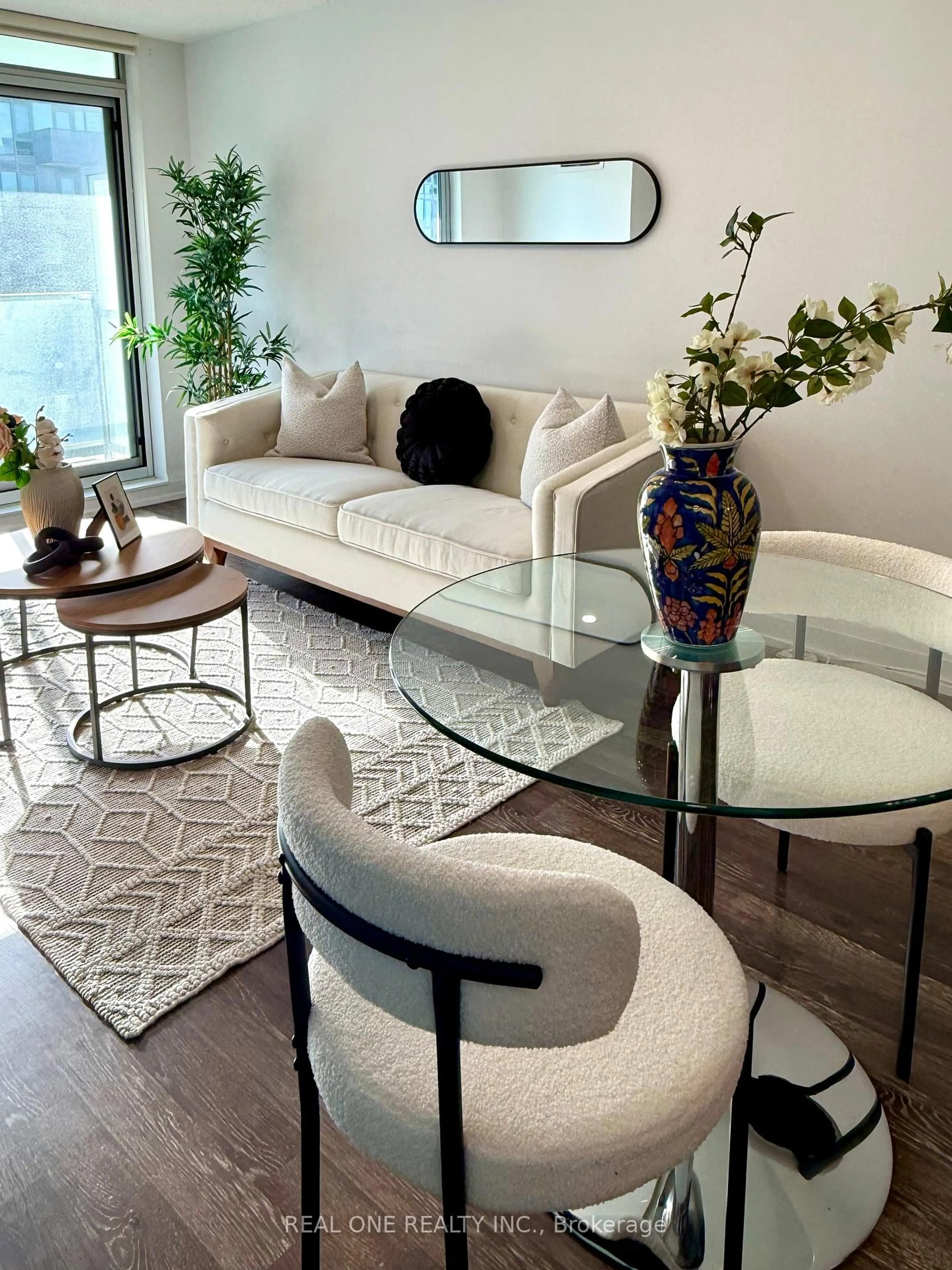 Living room with furniture, unknown for 565 Wilson Ave #904W, Toronto Ontario M3H 0C5