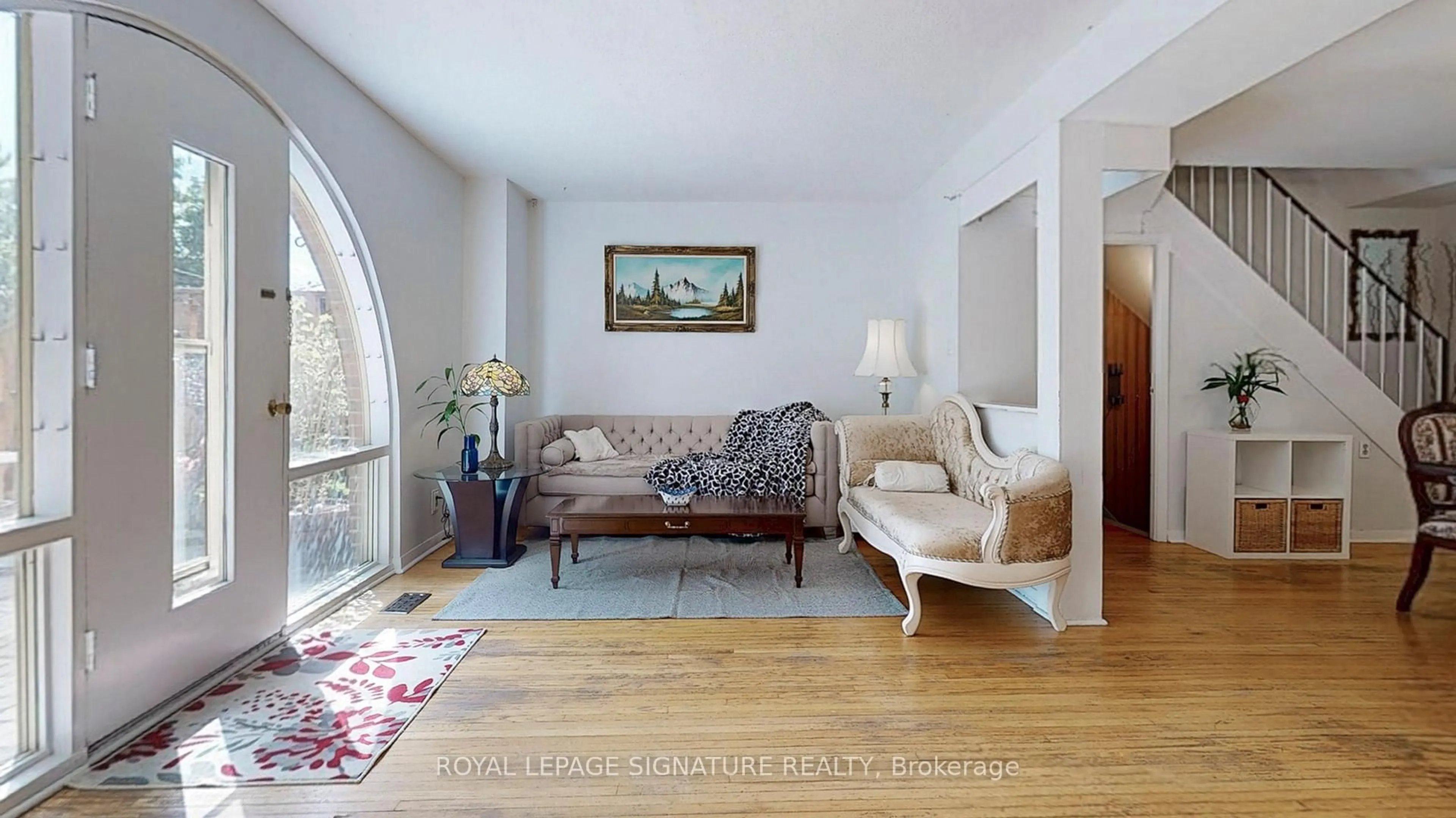 Living room with furniture, unknown for 6 Esterbrooke Ave #76, Toronto Ontario M2J 2C2