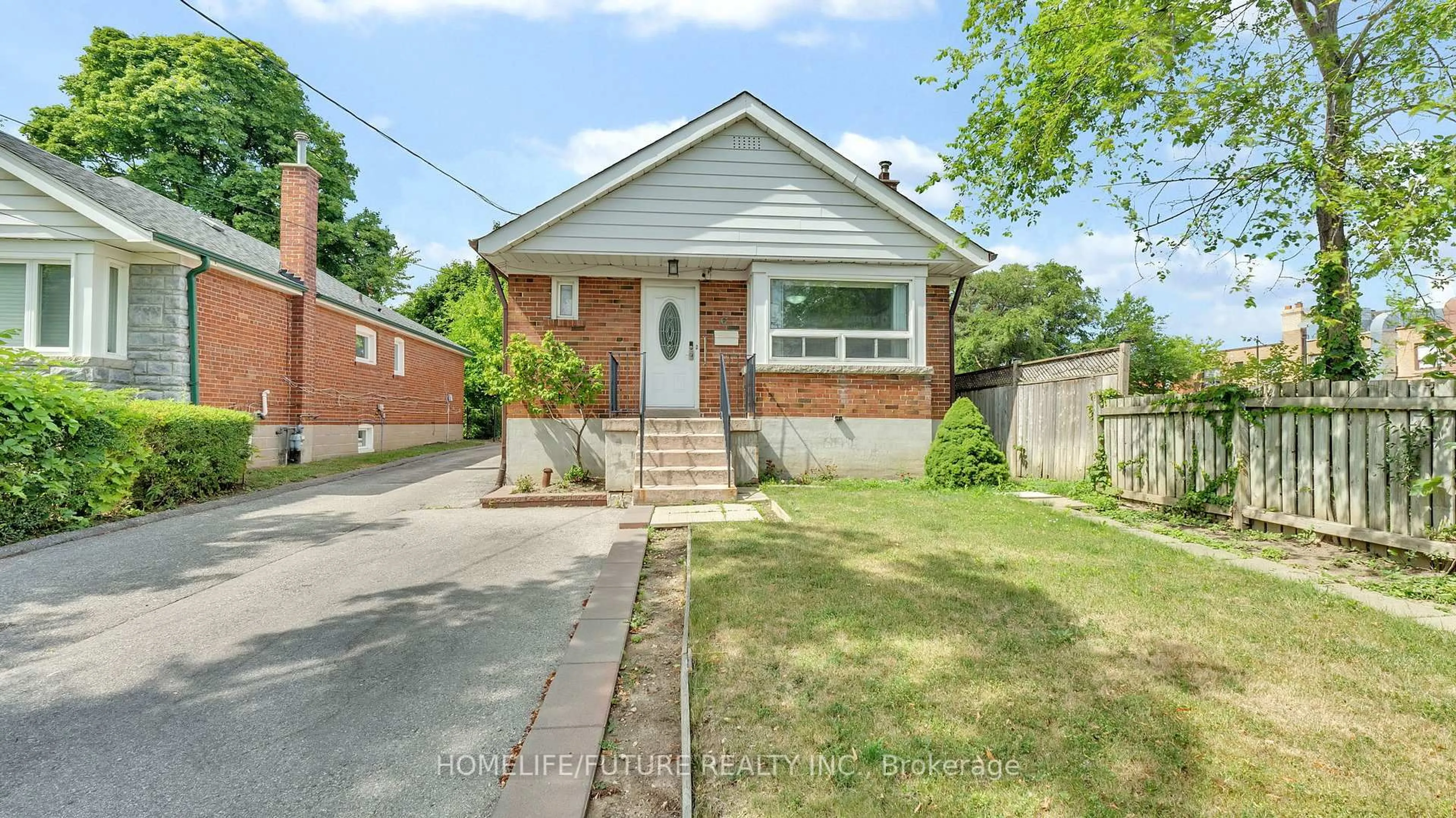 Home with brick exterior material, street for 6 De Quincy Blvd, Toronto Ontario M3H 1Y5