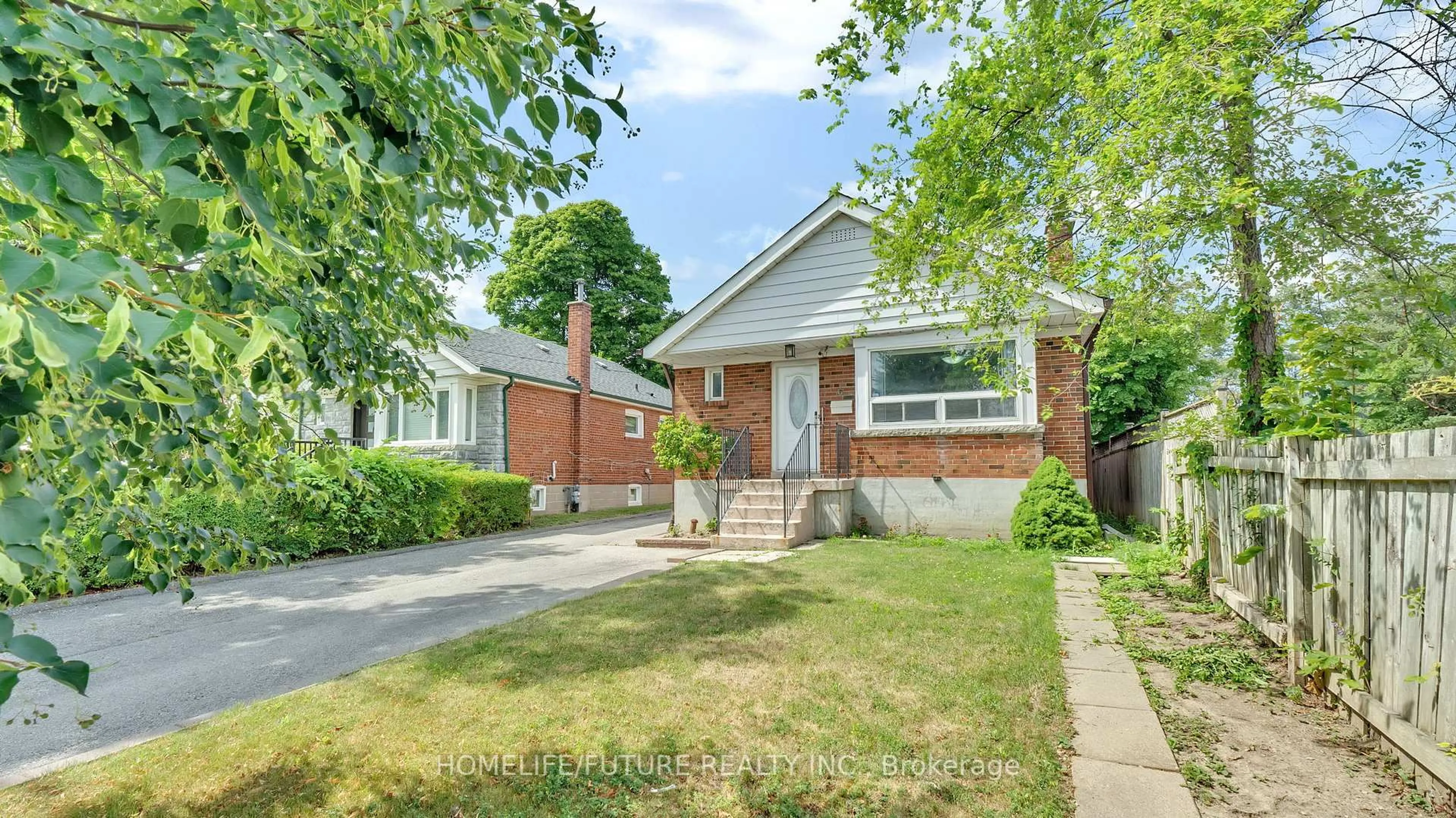 Home with brick exterior material, street for 6 De Quincy Blvd, Toronto Ontario M3H 1Y5