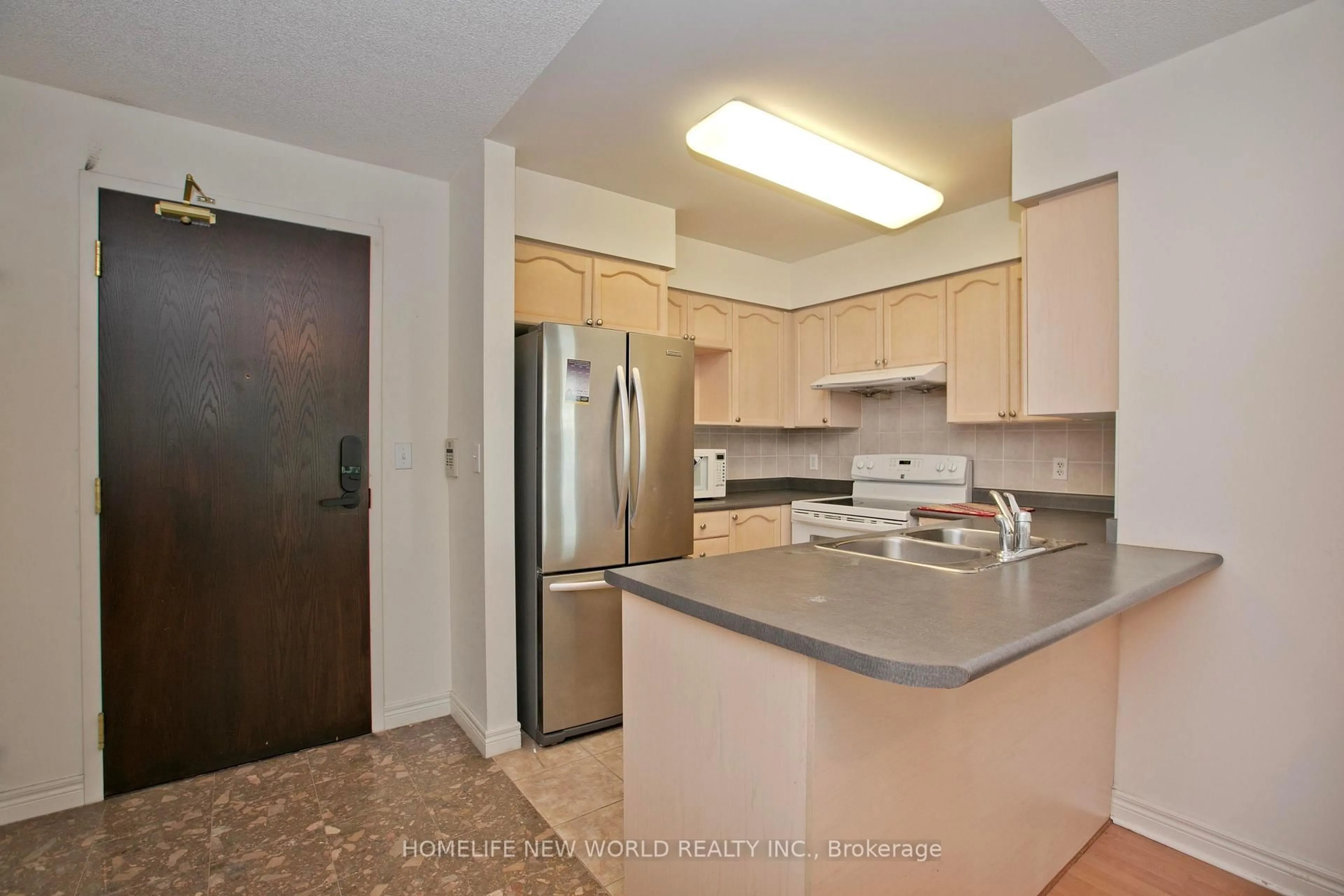 Standard kitchen, unknown for 23 Hollywood Ave #1506, Toronto Ontario M2N 7L8