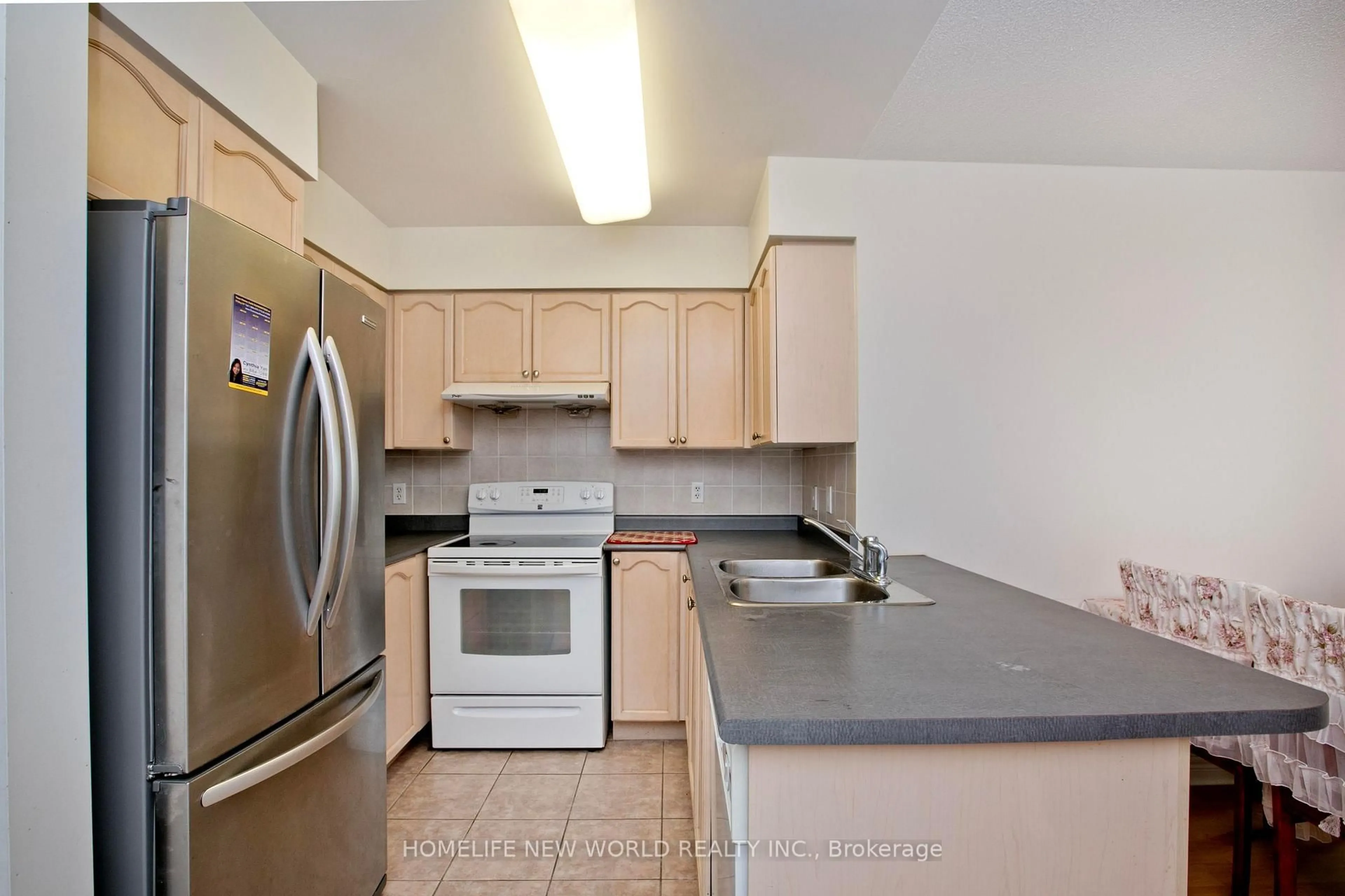 Standard kitchen, unknown for 23 Hollywood Ave #1506, Toronto Ontario M2N 7L8