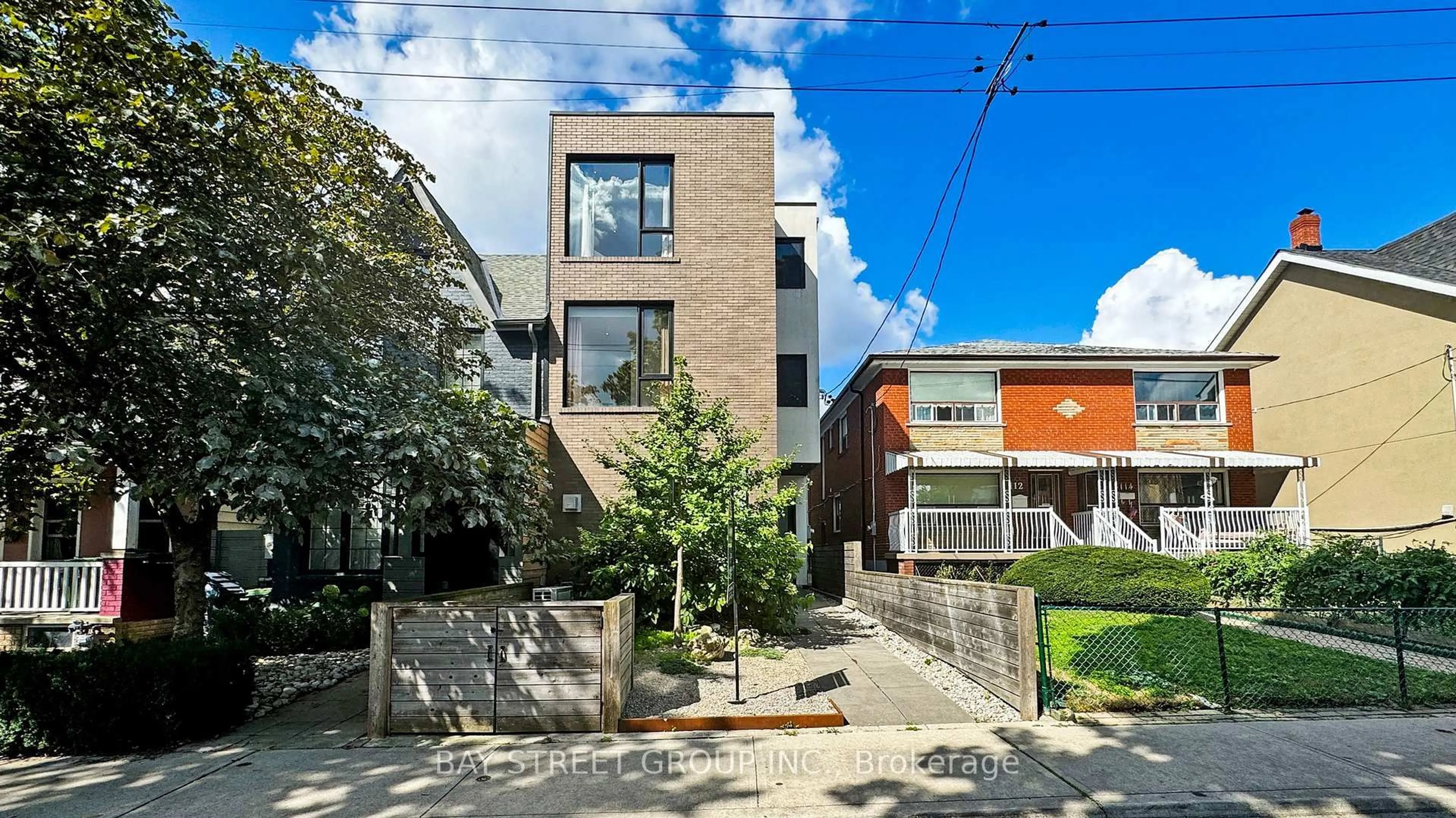 Home with brick exterior material, street for 110B Palmerston Ave, Toronto Ontario M6J 2J1