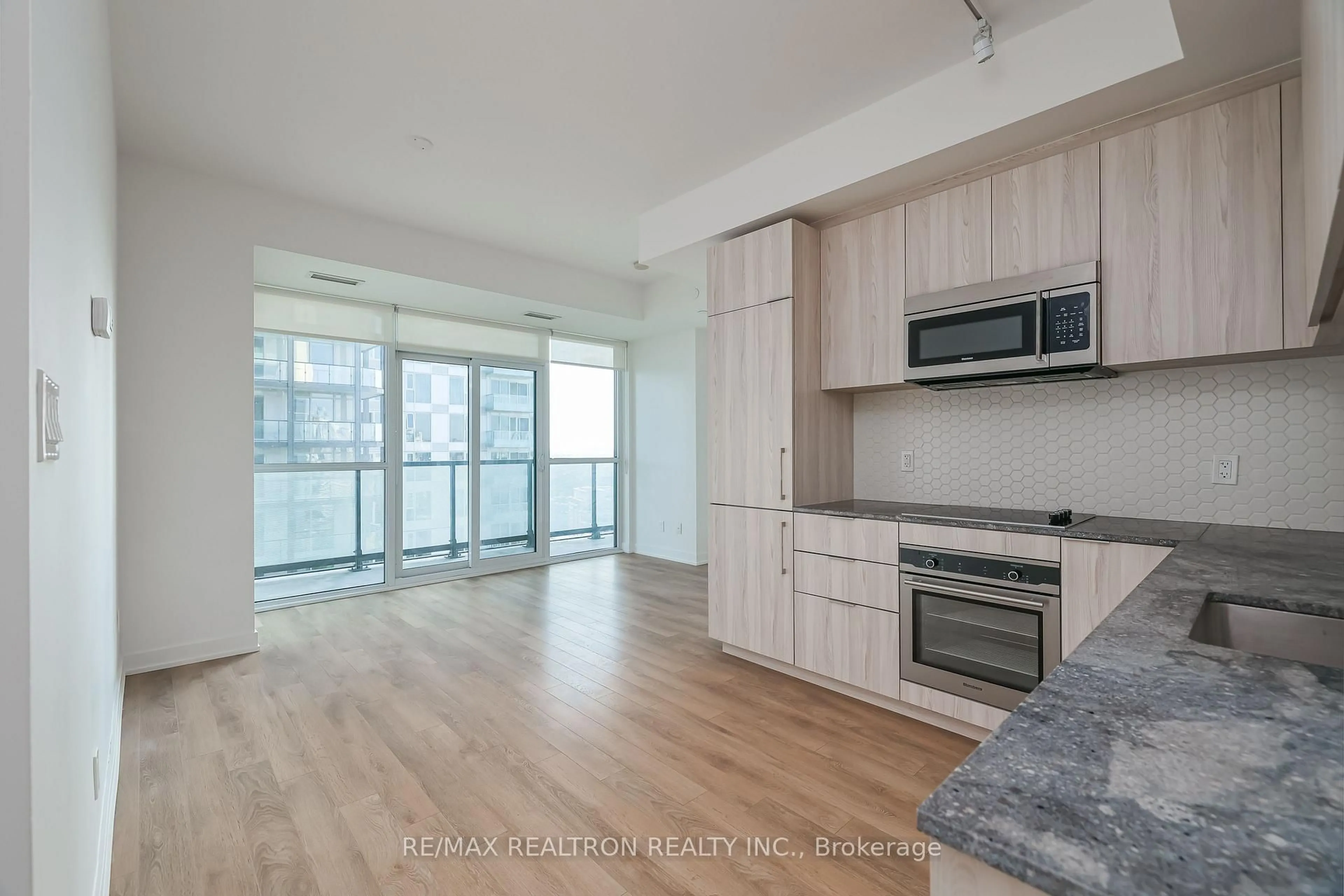 Open concept kitchen, unknown for 50 Ordnance St #2505, Toronto Ontario M6K 1A2