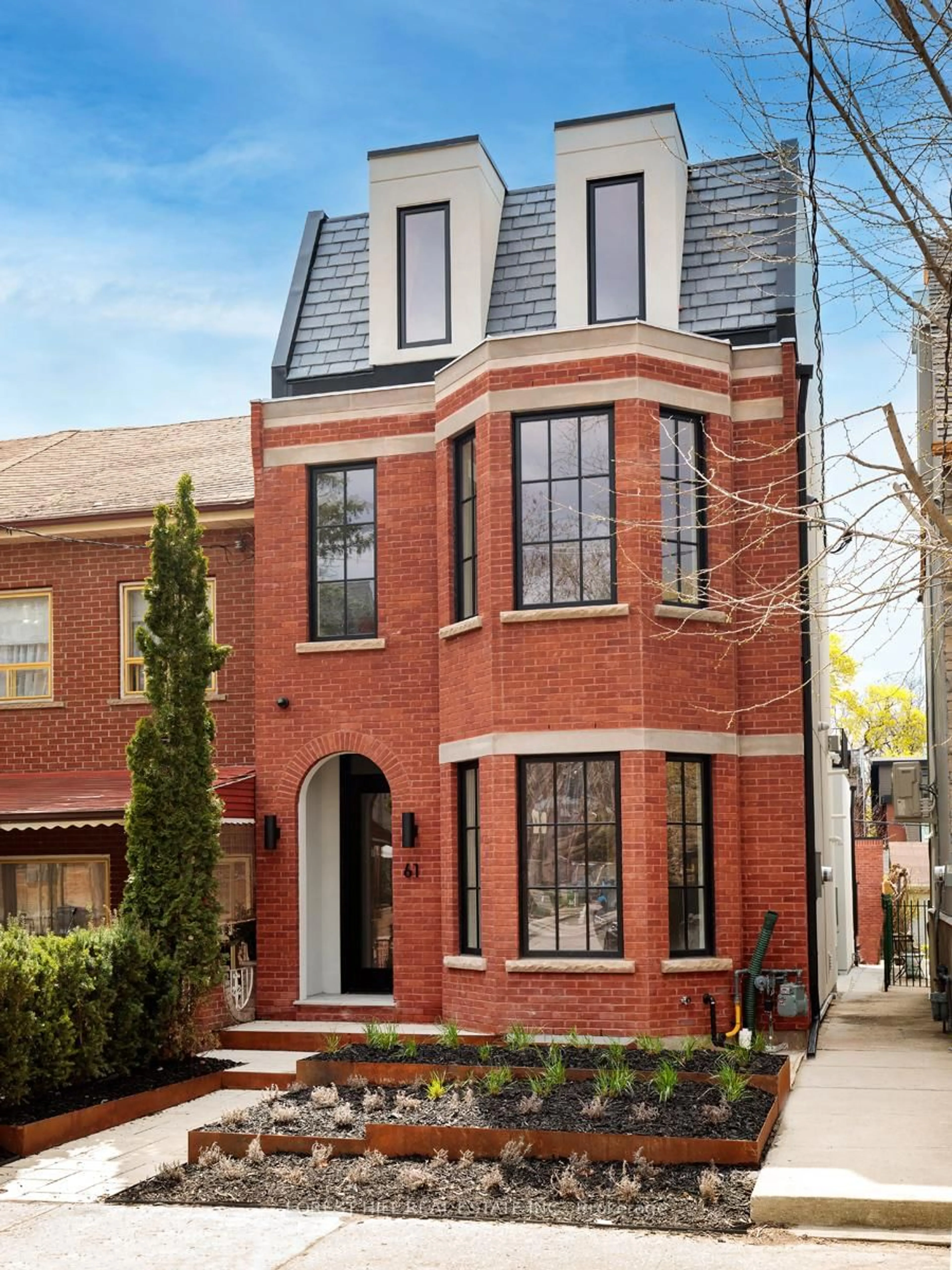 Home with brick exterior material, street for 61 Foxley St, Toronto Ontario M6J 1P9