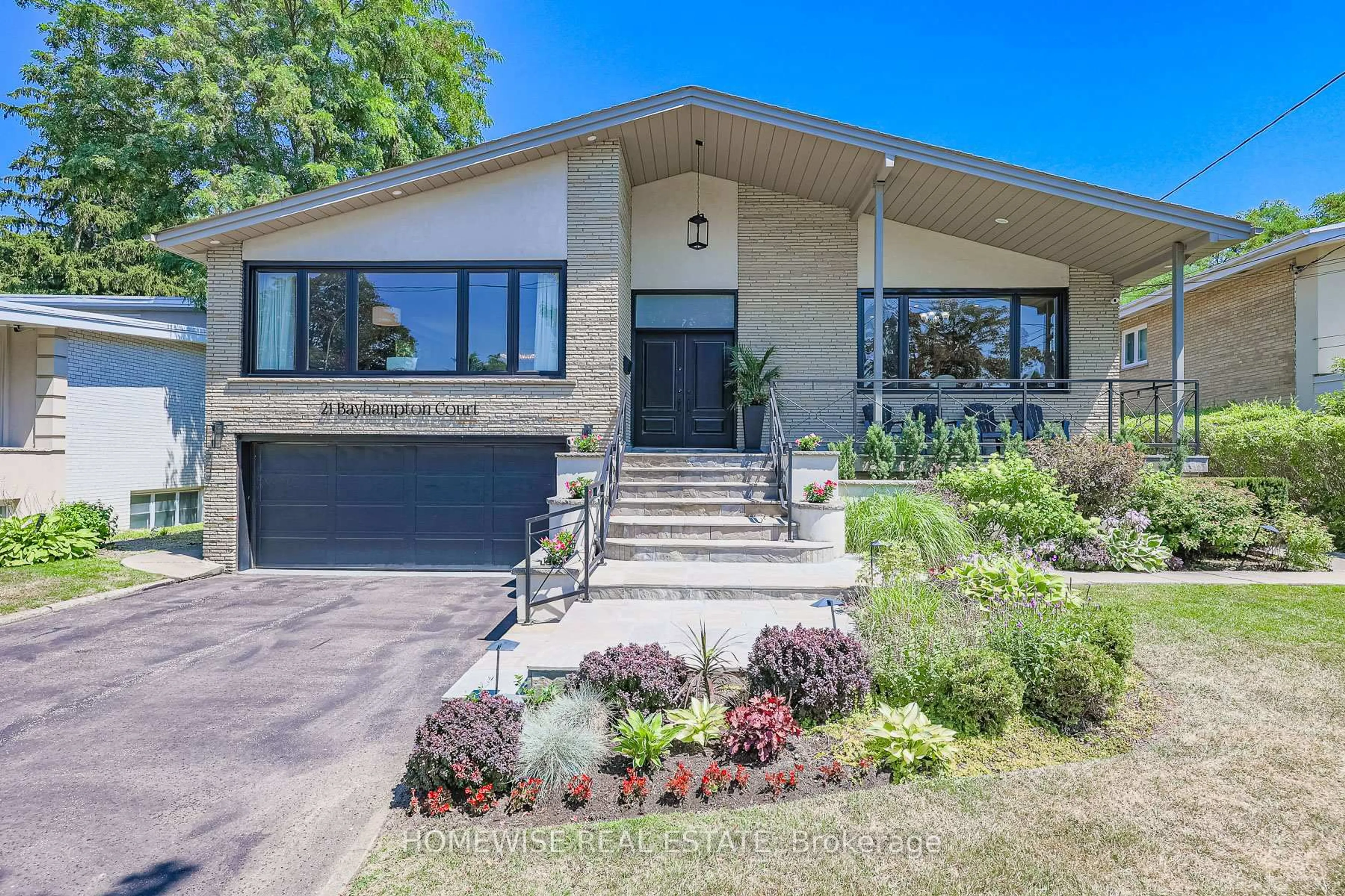 Home with brick exterior material, street for 21 Bayhampton Crt, Toronto Ontario M3H 5L5