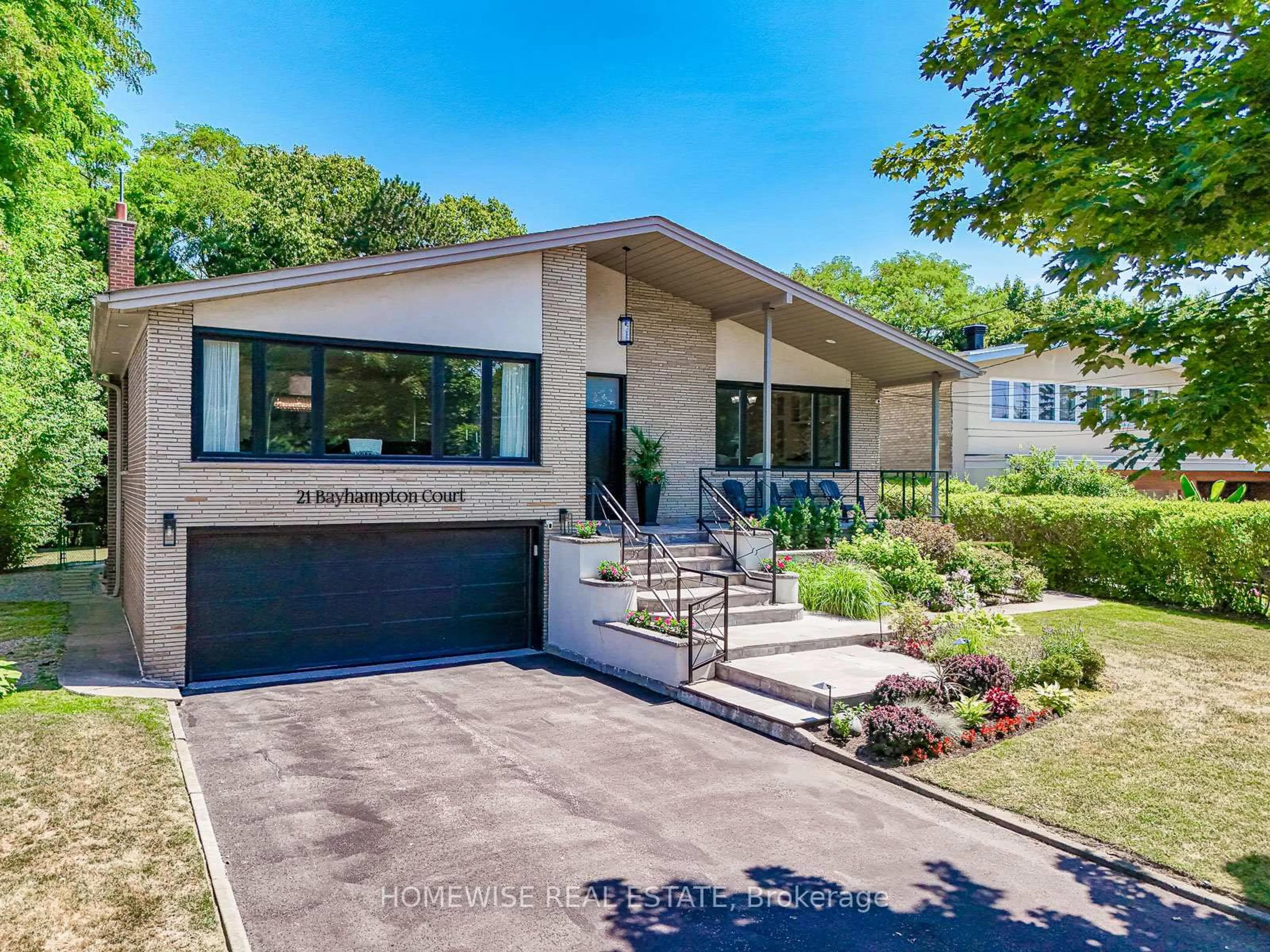 Home with brick exterior material, street for 21 Bayhampton Crt, Toronto Ontario M3H 5L5