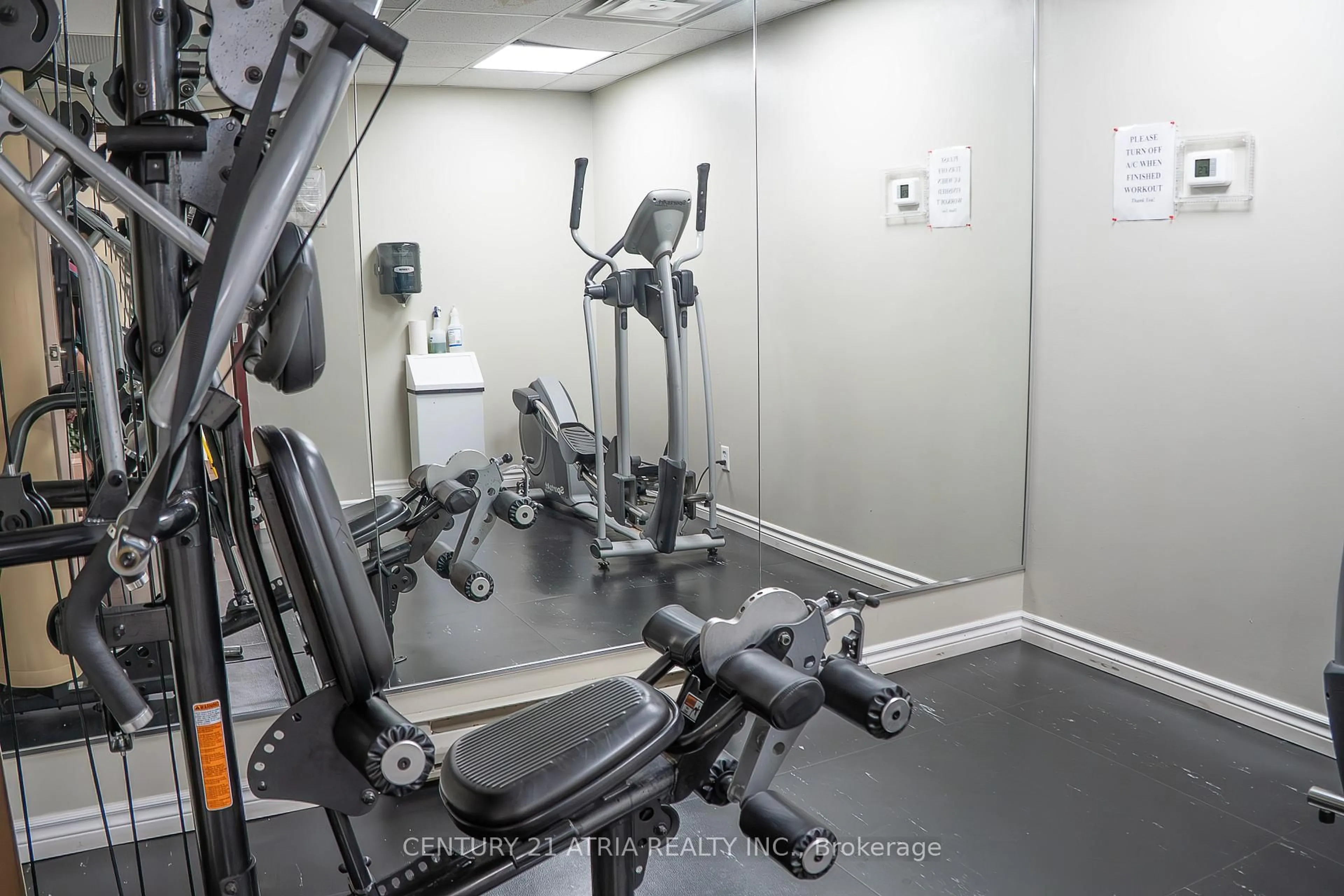 Gym or fitness room for 88 Charles St #105, Toronto Ontario M4Y 2W7