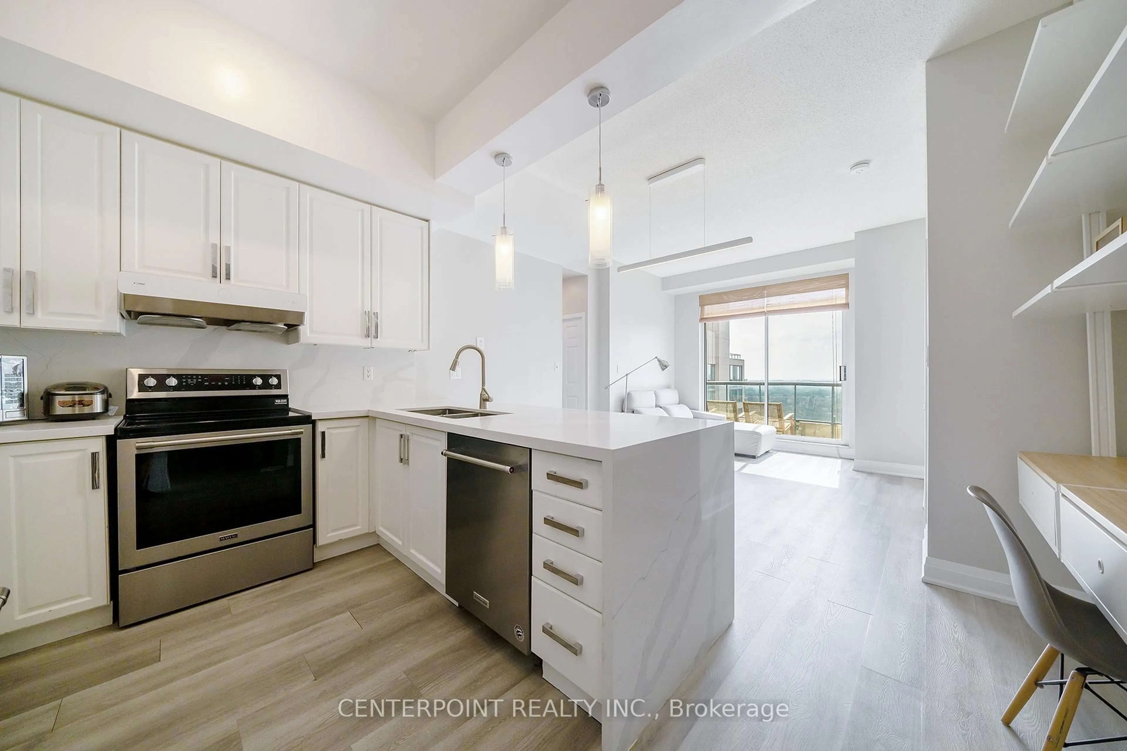 Open concept kitchen, unknown for 7 Lorraine Dr #2506, Toronto Ontario M2N 7H2