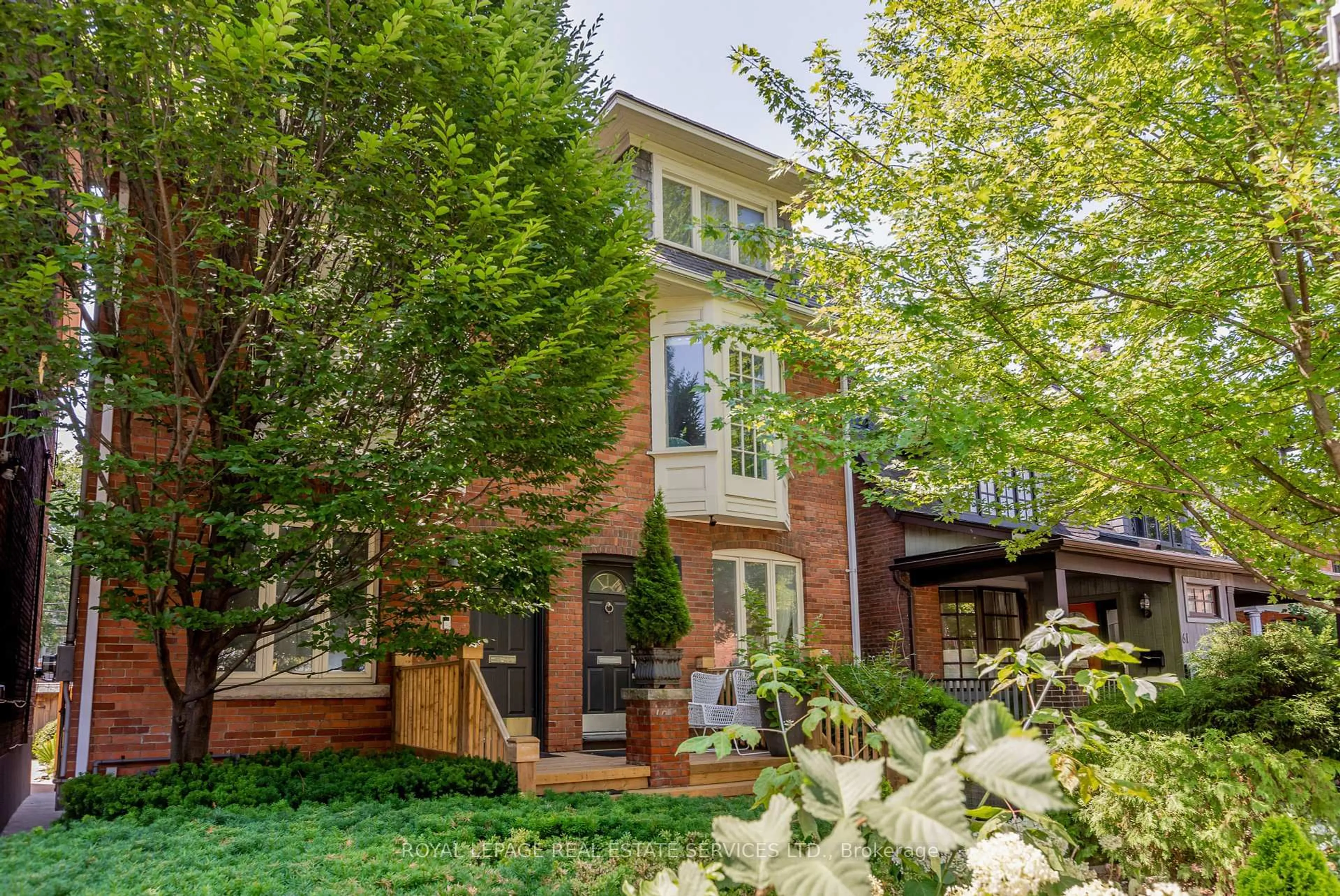 Home with brick exterior material, street for 59 Dupont St, Toronto Ontario M5R 1V3