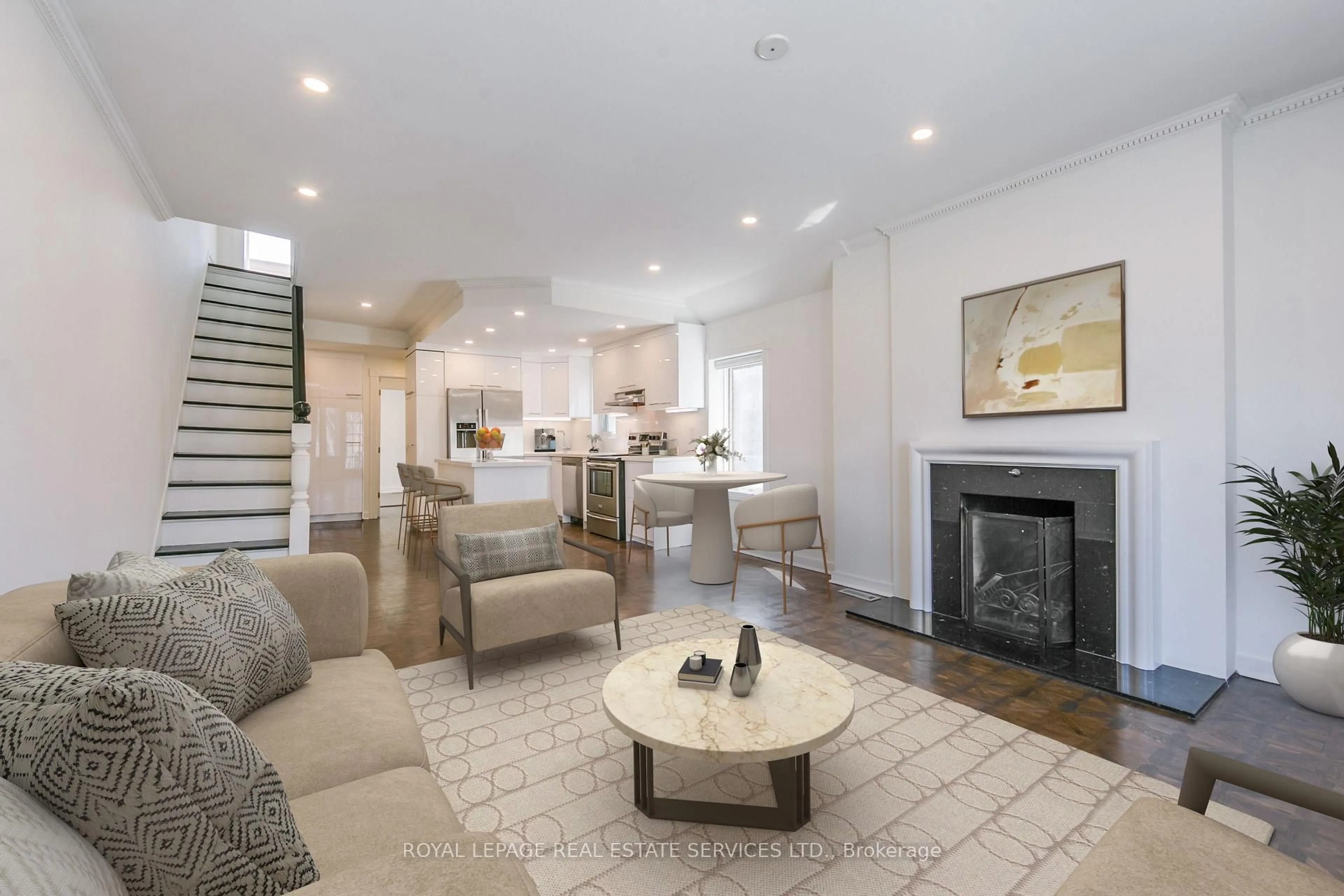Living room with furniture, unknown for 59 Dupont St, Toronto Ontario M5R 1V3