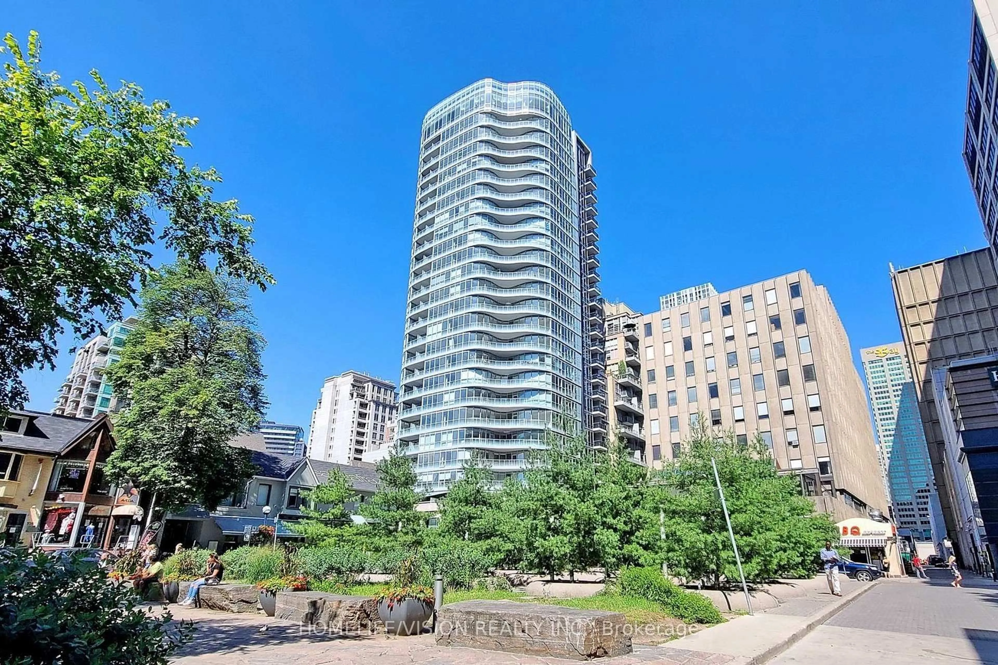 Patio, unknown for 88 Cumberland St #2502, Toronto Ontario M5R 1B9