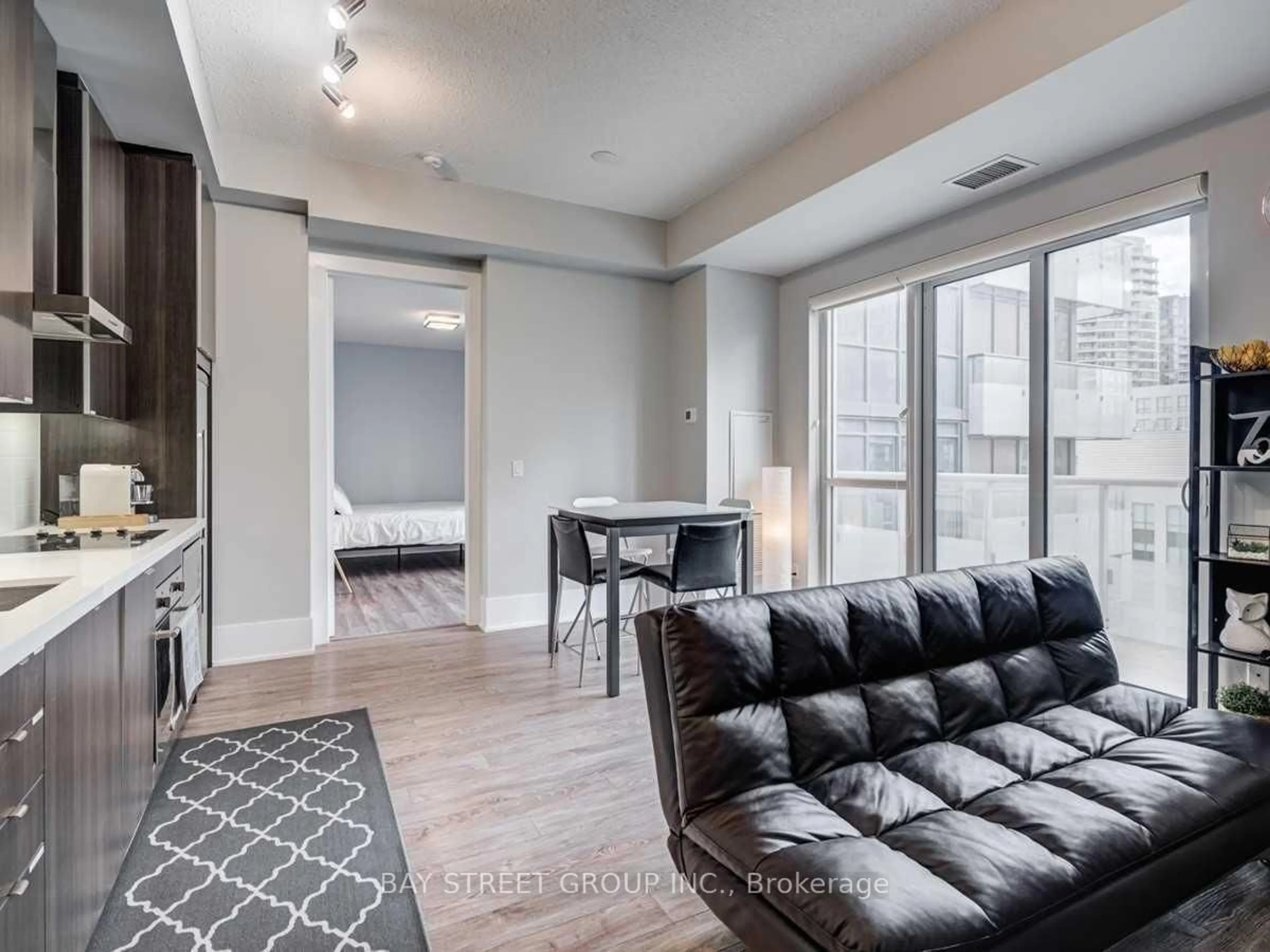 Living room with furniture, unknown for 20 John St #1117, Toronto Ontario M5V 0G5