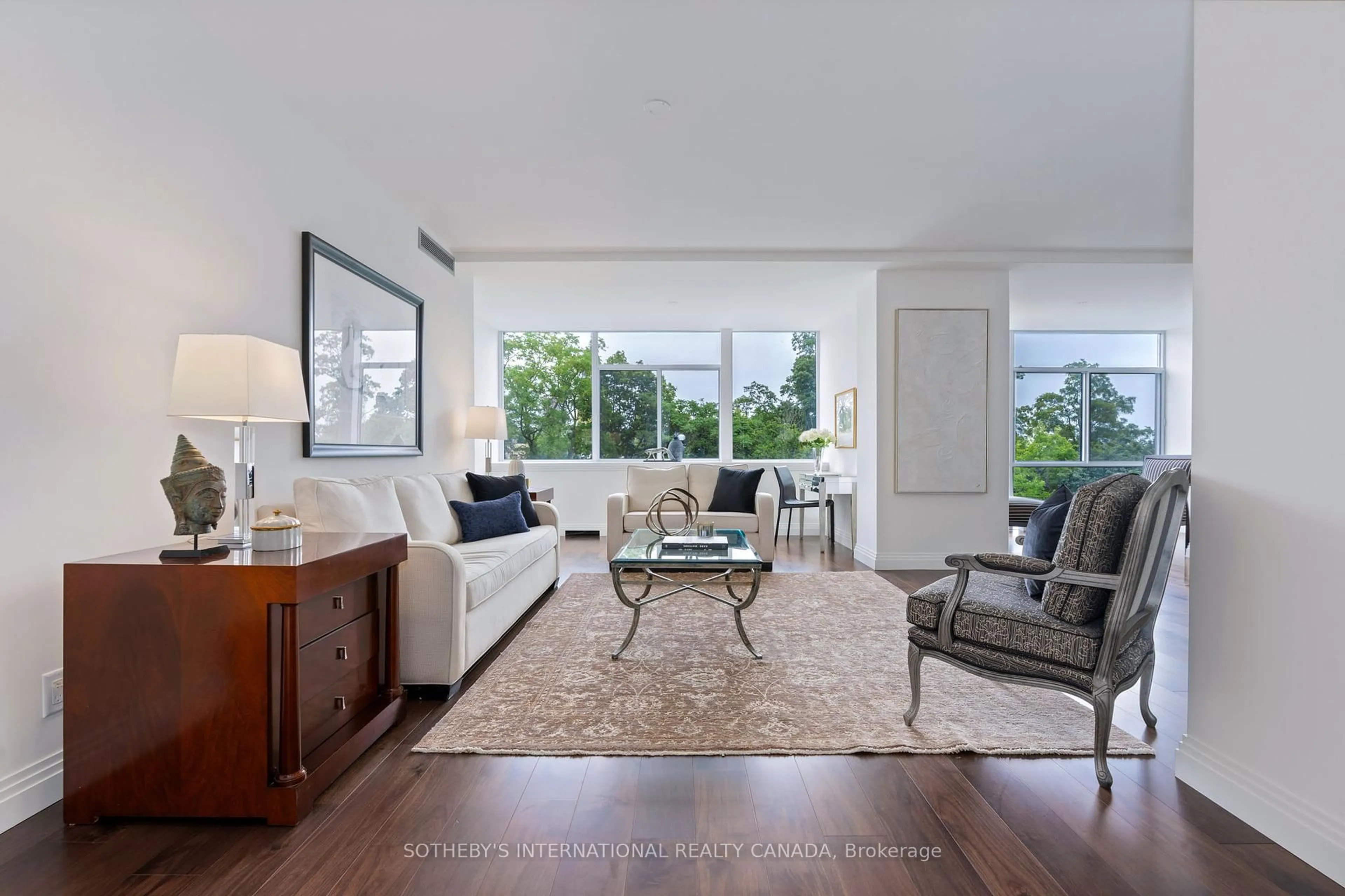 Living room with furniture, unknown for 1 Benvenuto Pl #321, Toronto Ontario M4V 2L1