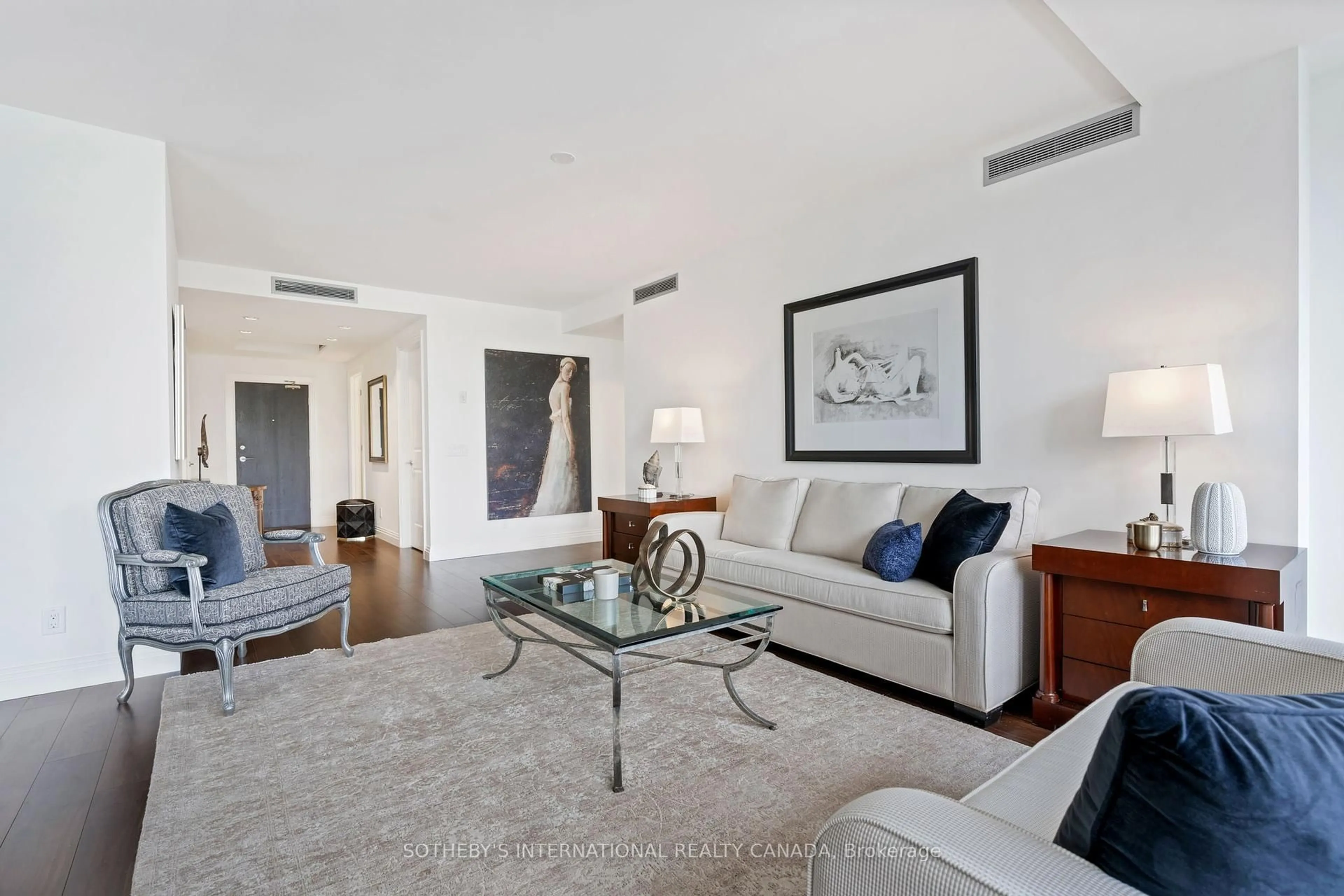 Living room with furniture, unknown for 1 Benvenuto Pl #321, Toronto Ontario M4V 2L1