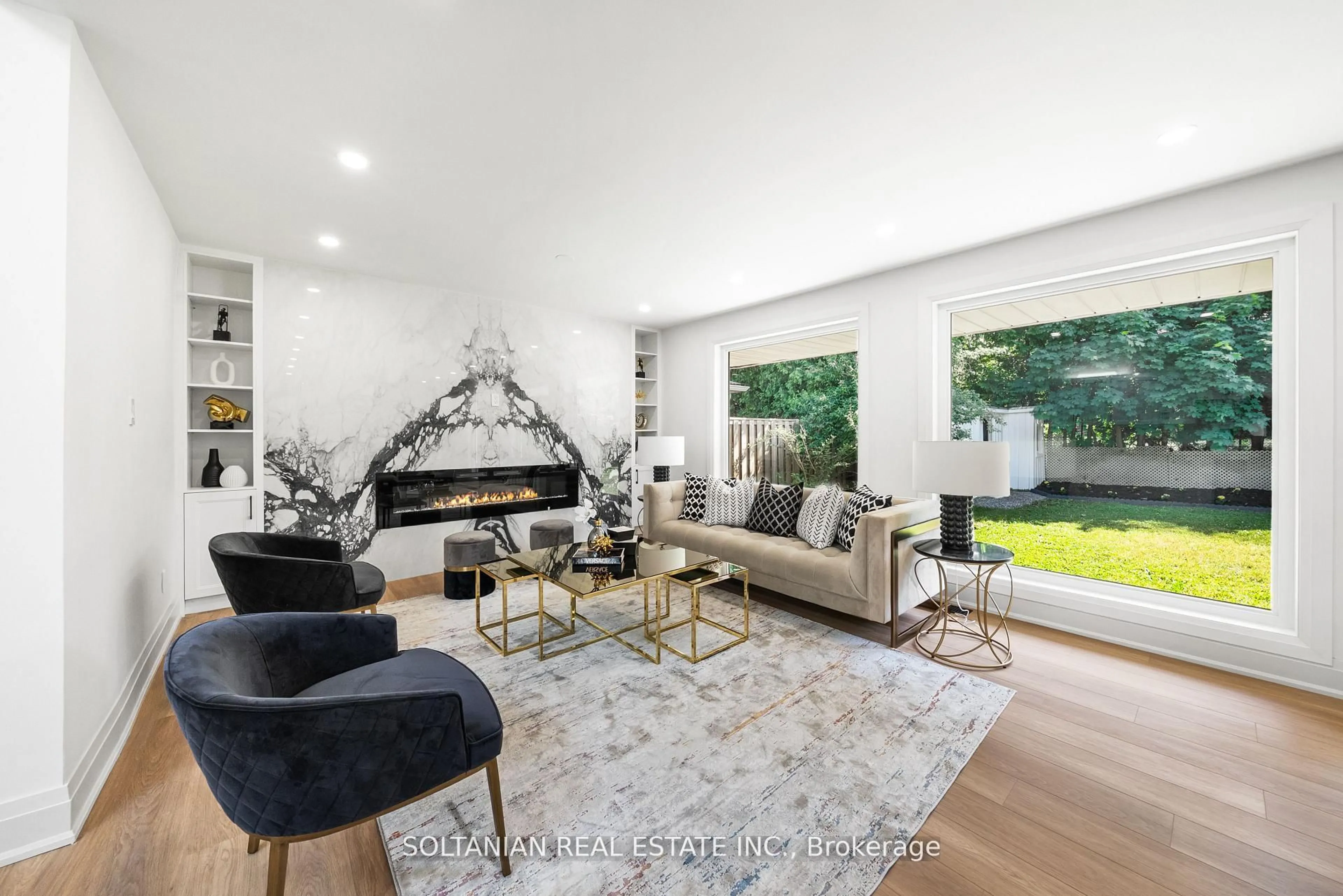 Living room with furniture, unknown for 21 Tally Lane, Toronto Ontario M2K 1V3