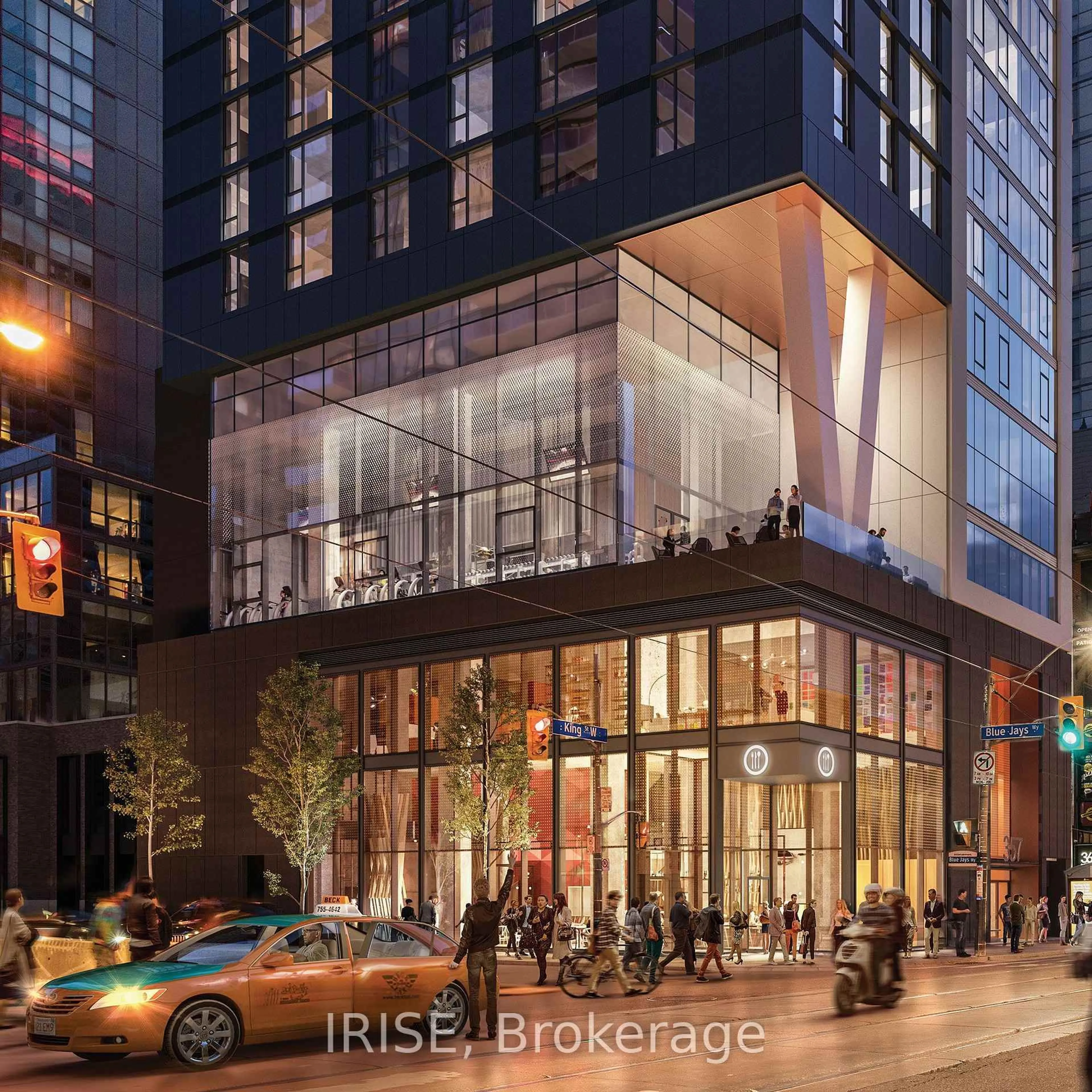 Indoor foyer for 357 King St #1702, Toronto Ontario M5V 0S7