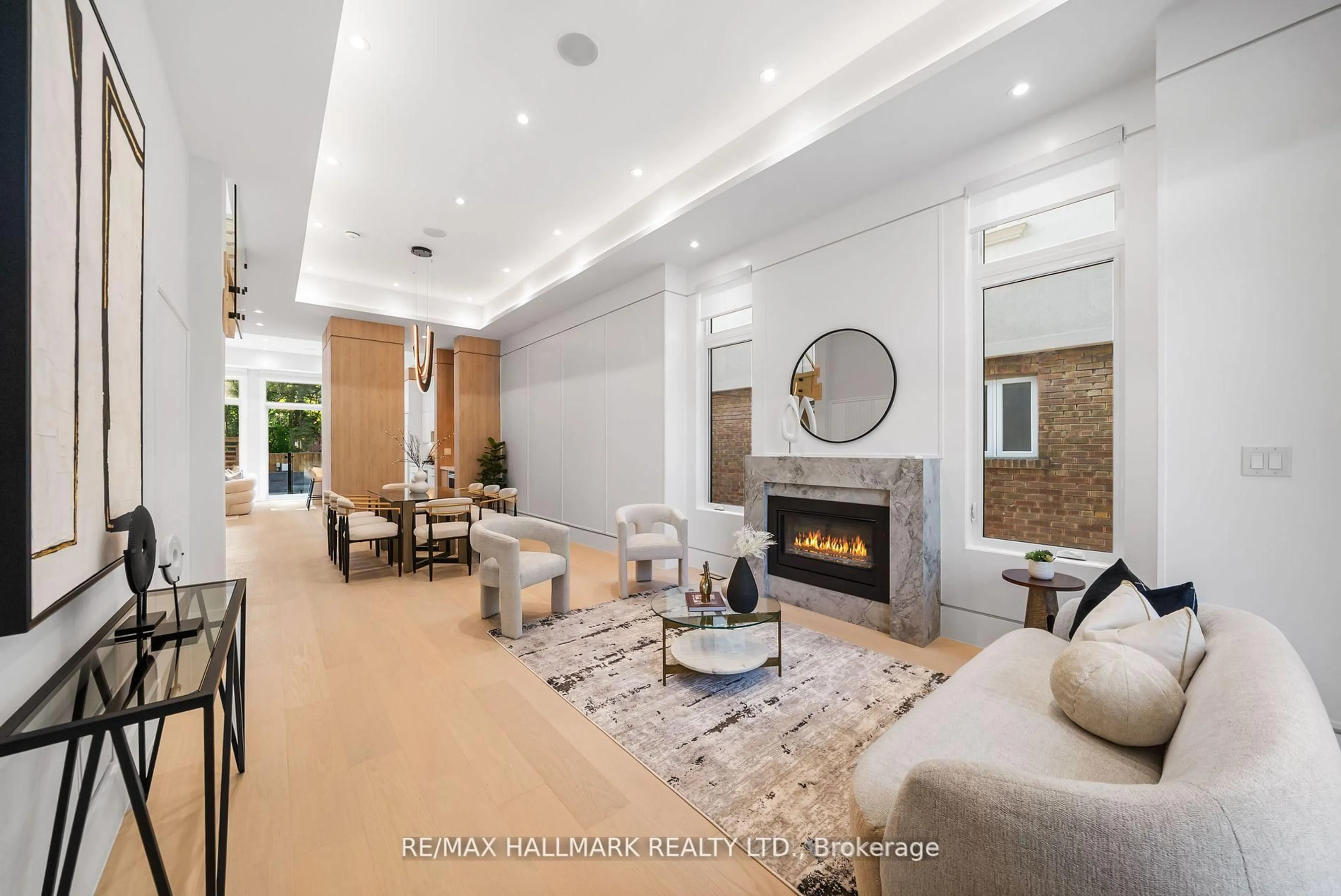 Living room with furniture, ceramic/tile floor for 112 Randolph Rd, Toronto Ontario M4G 3R9