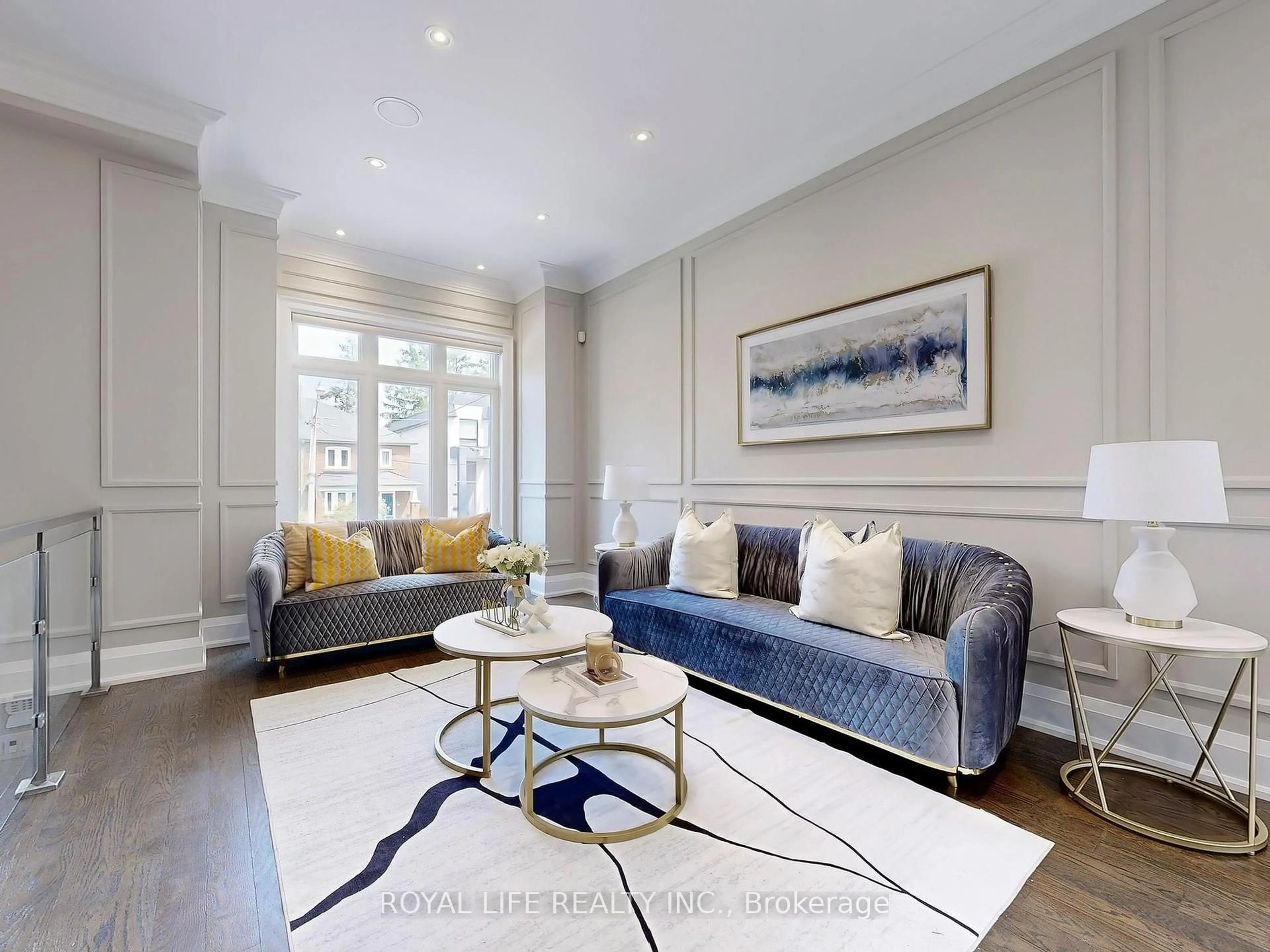 Living room with furniture, unknown for 279 Deloraine Ave, Toronto Ontario M5M 2B2